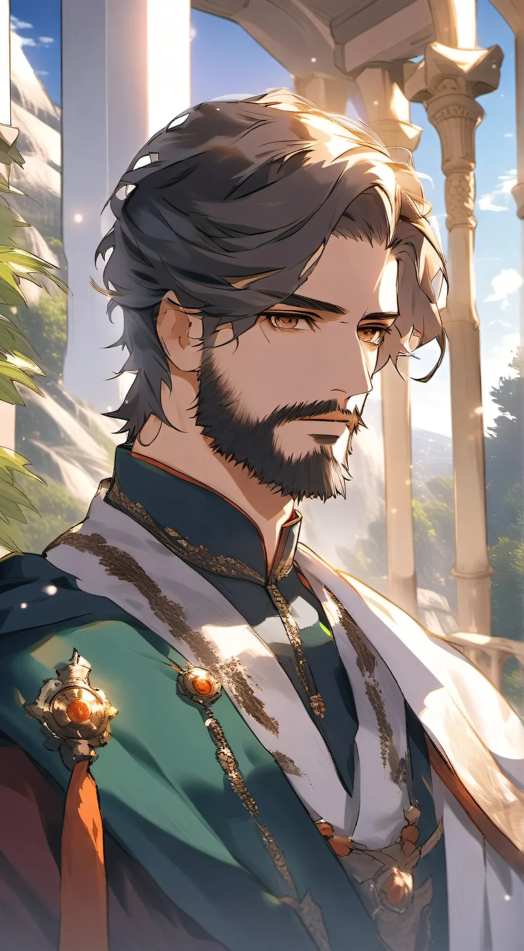 ai character: King Victor background