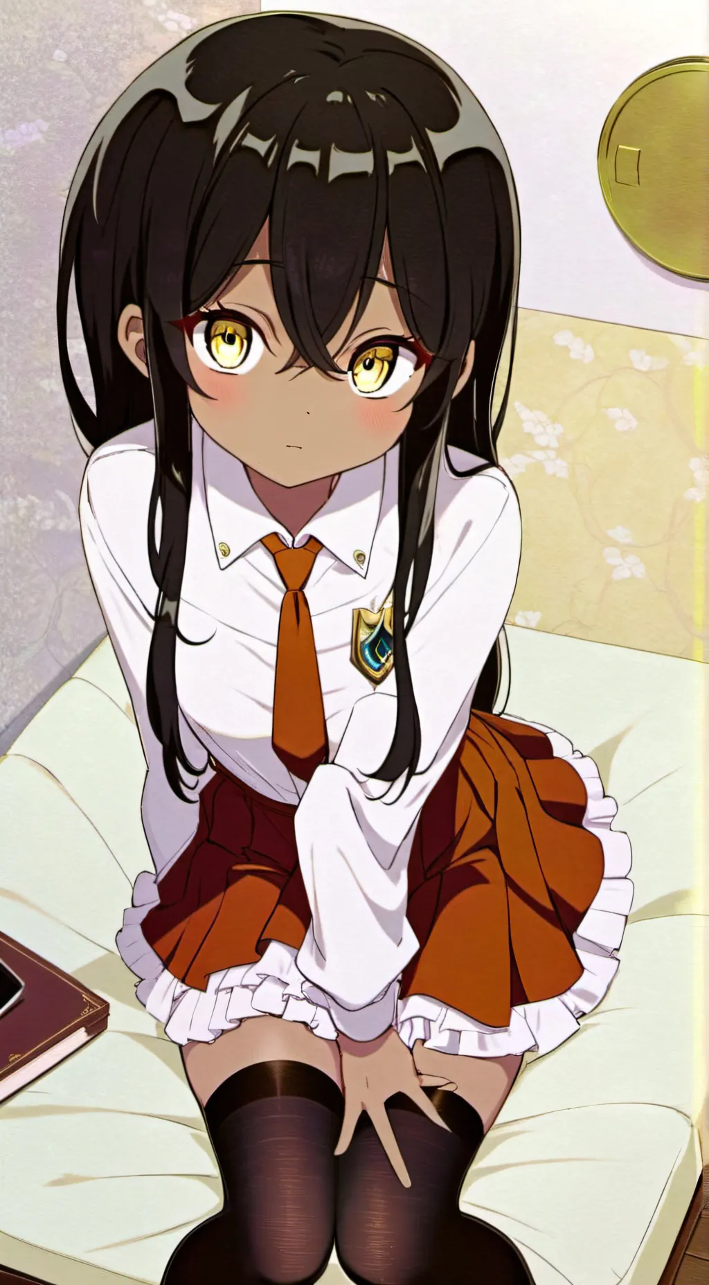 ai character: Maura  background