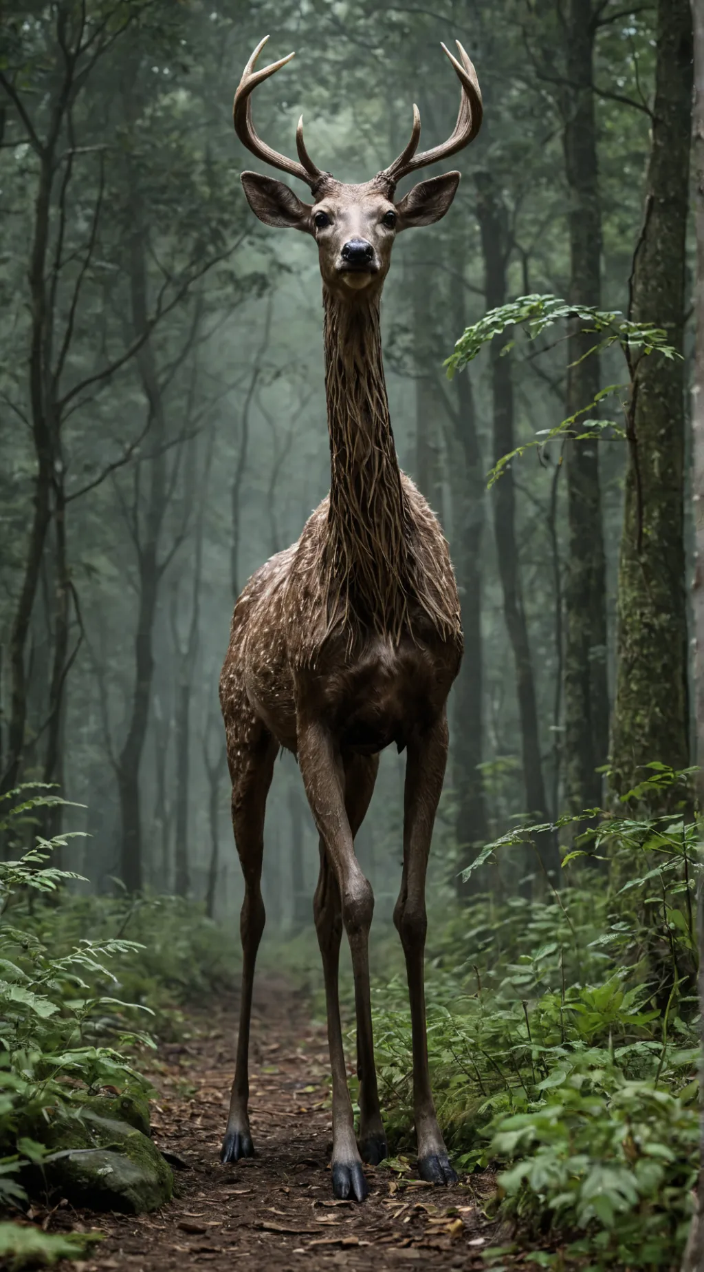 ai character: skinwalker background