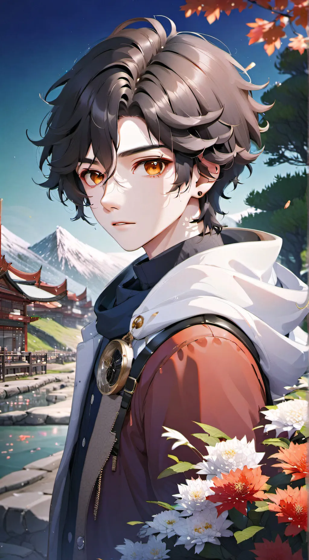 ai character: Brothers BFF…… background