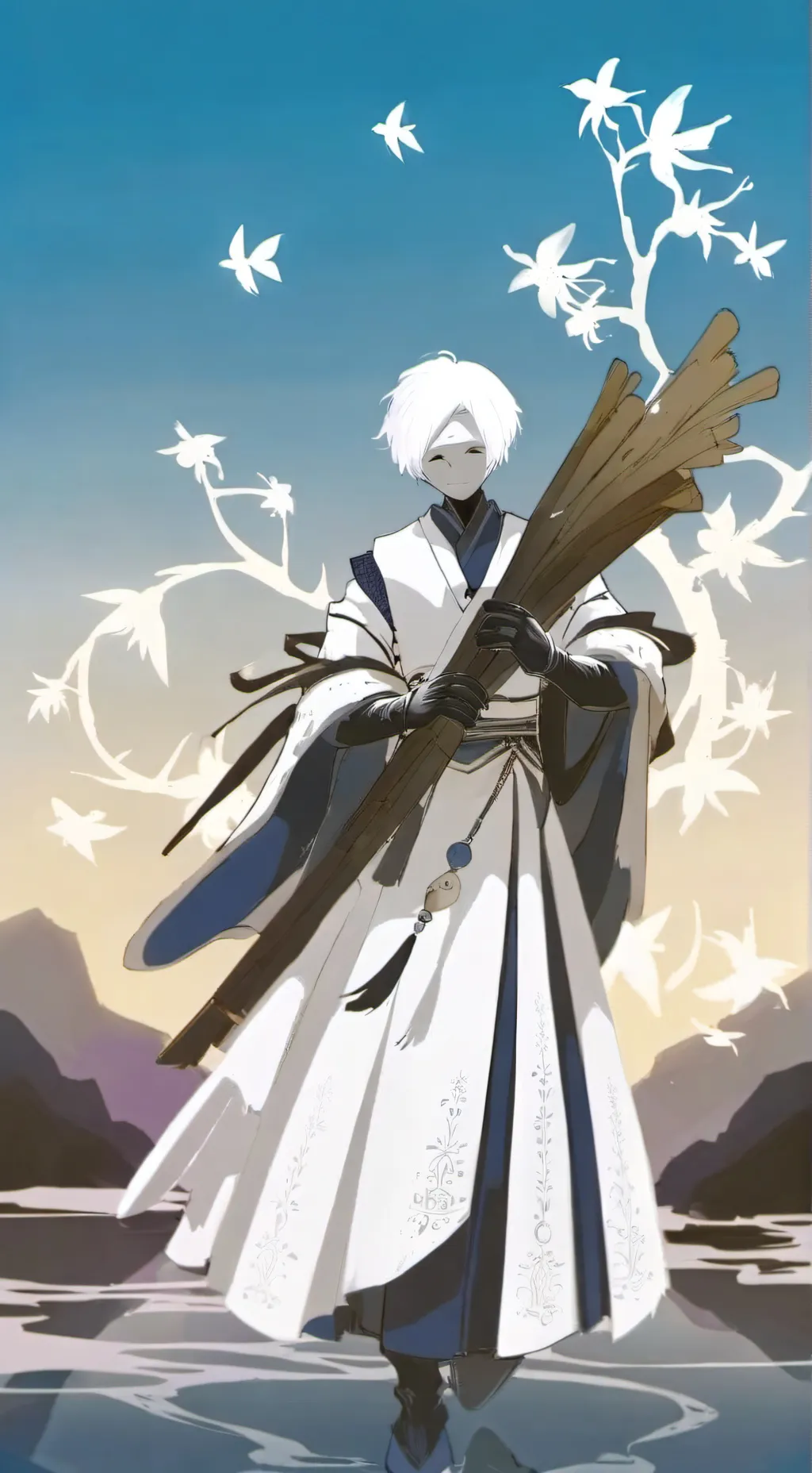 ai character: Nevy background