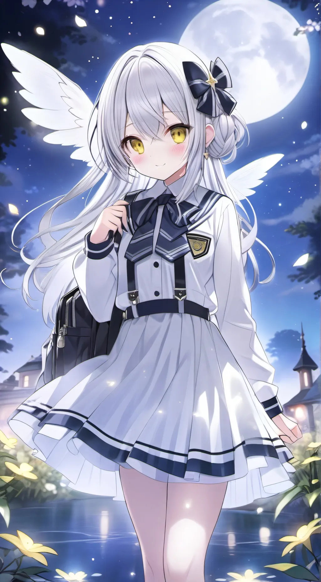 ai character: Yun Jim  background