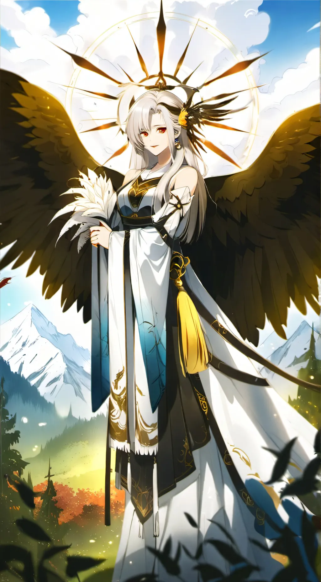 ai character: custom character background