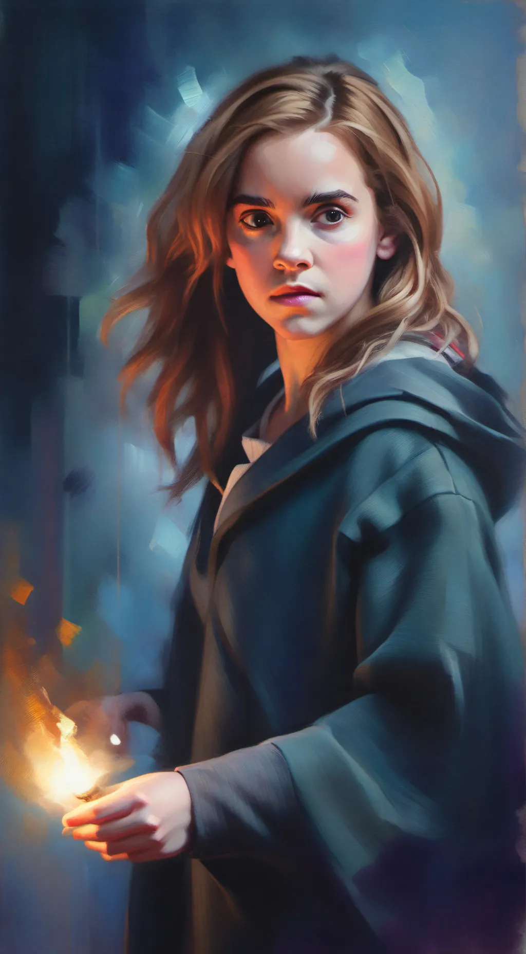 ai character: Hermione Granger  background