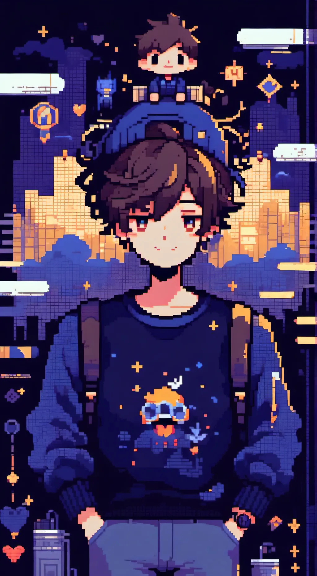 ai character: Chillz background