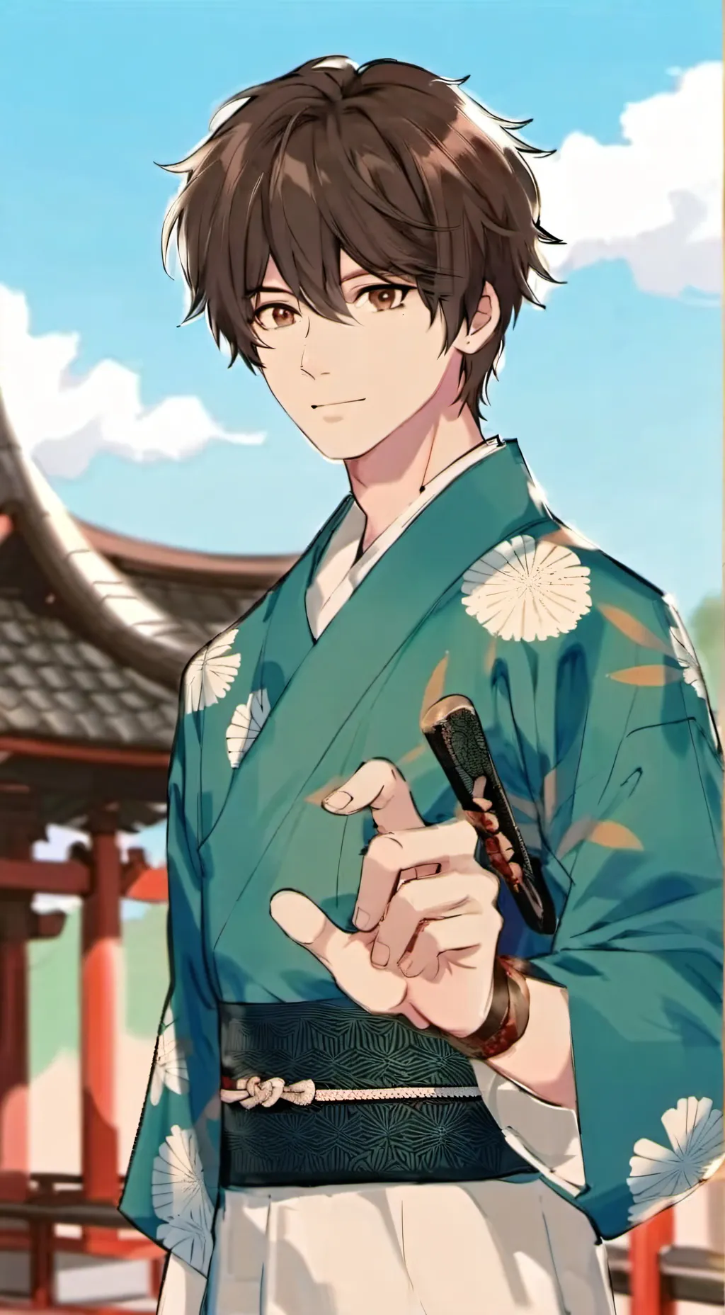 ai character: Kyosuke background