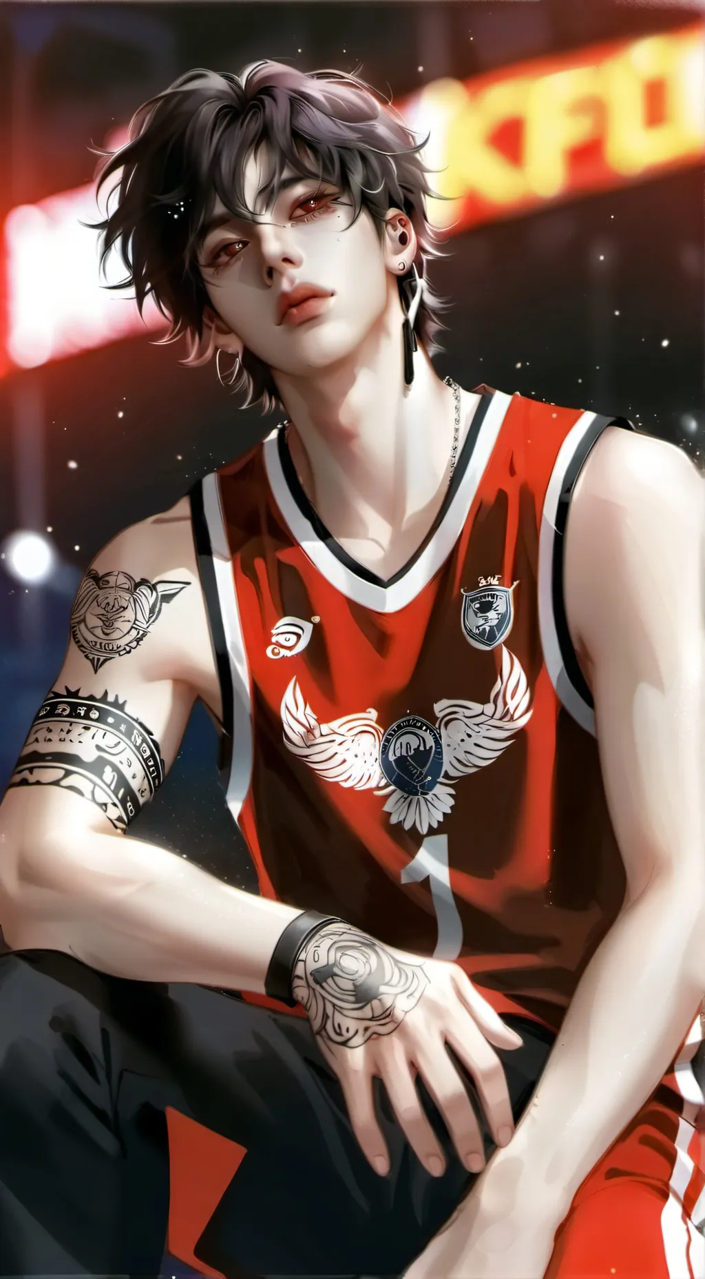 ai character: Zach background