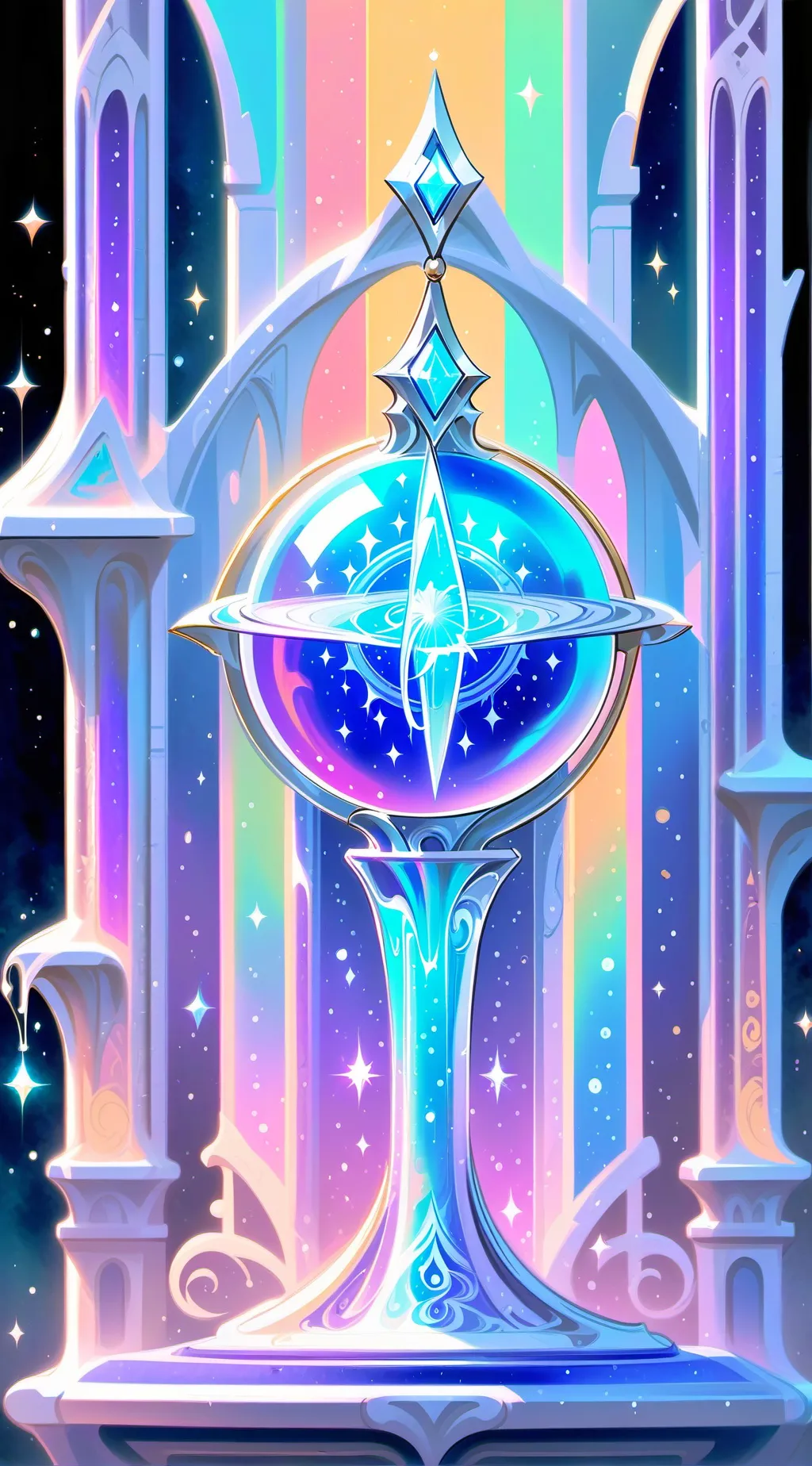 ai character: The wizard book background