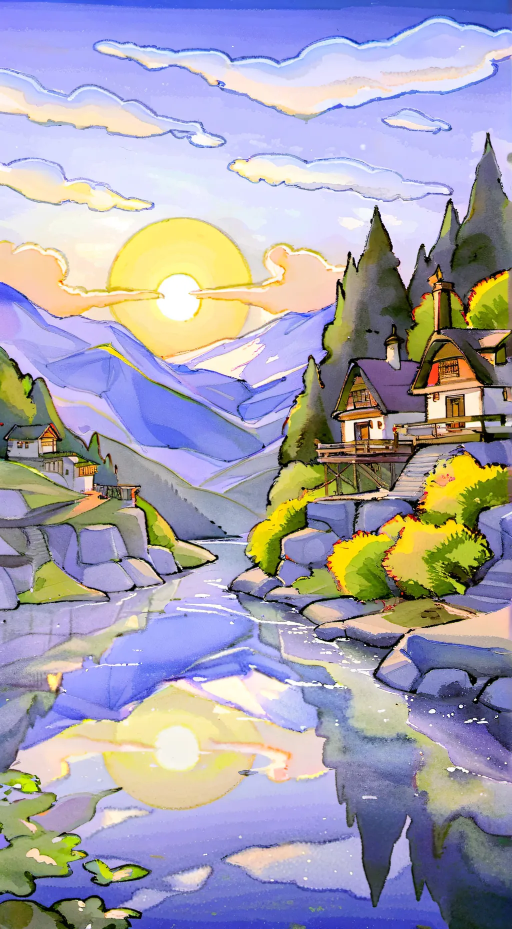 ai character: countryballs background