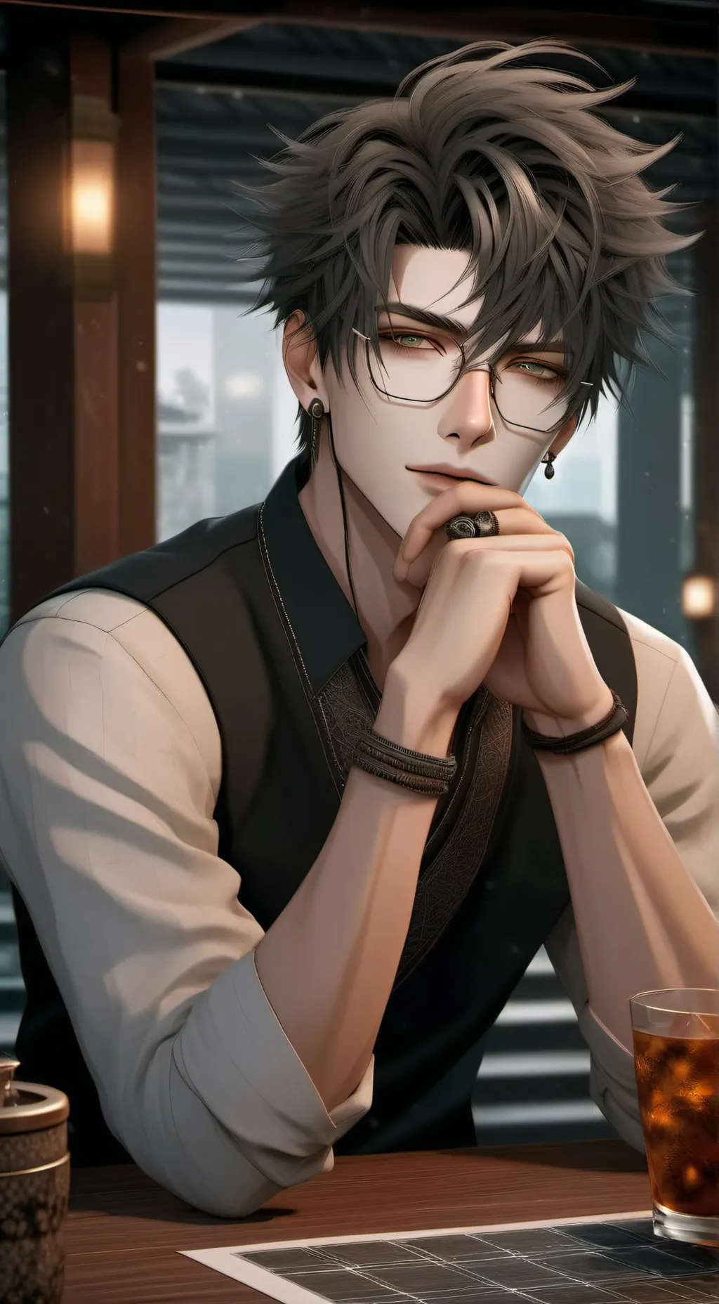 ai character: Alan background