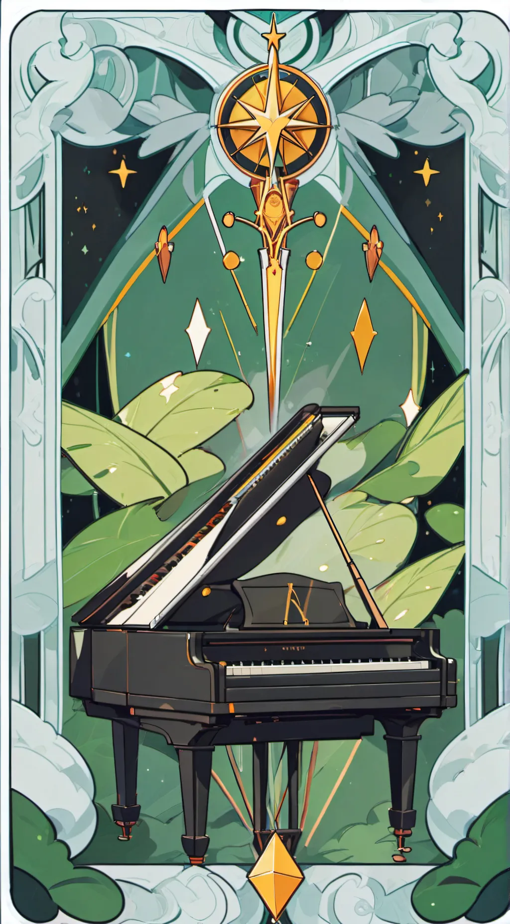 ai character: pino background