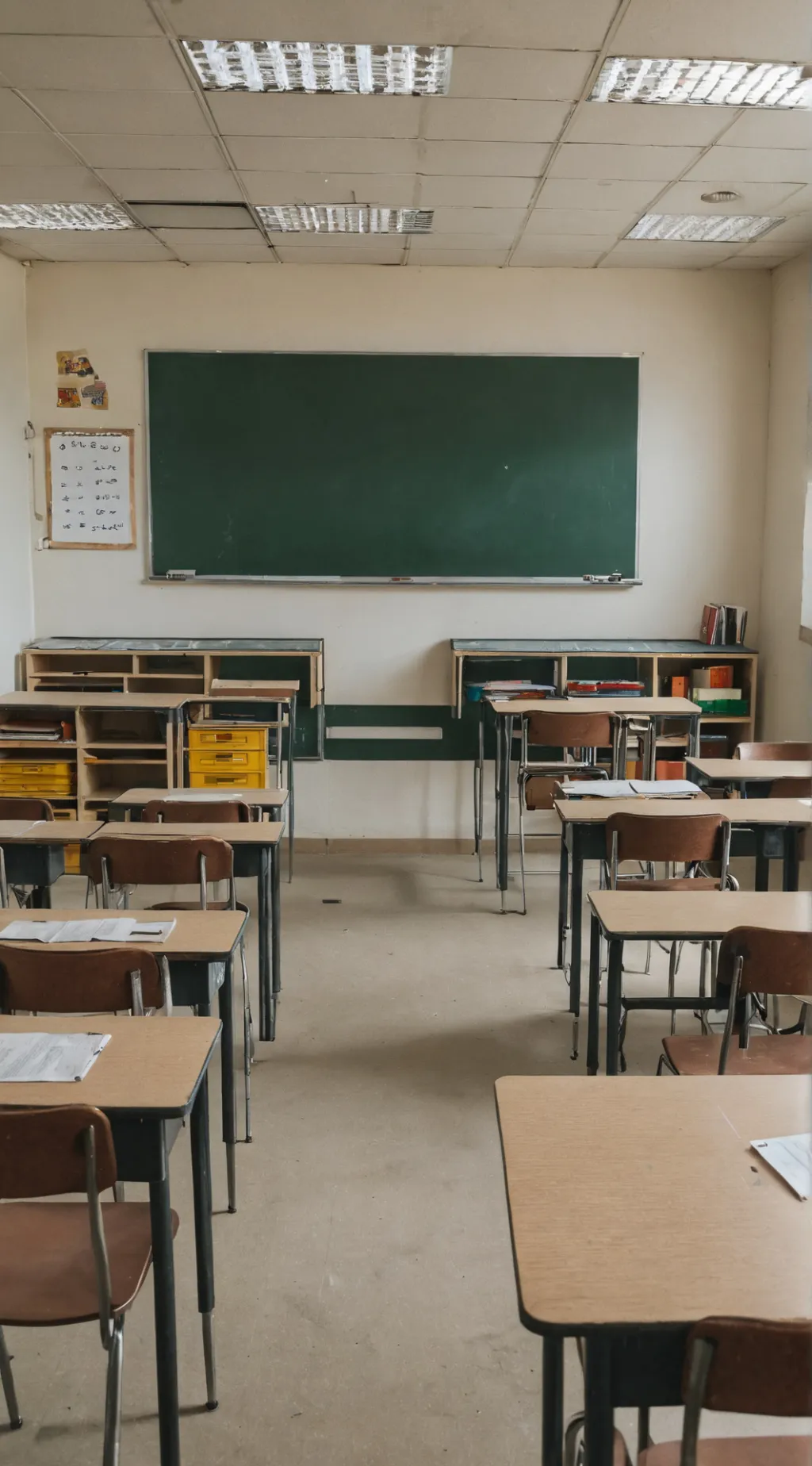 ai character: School background