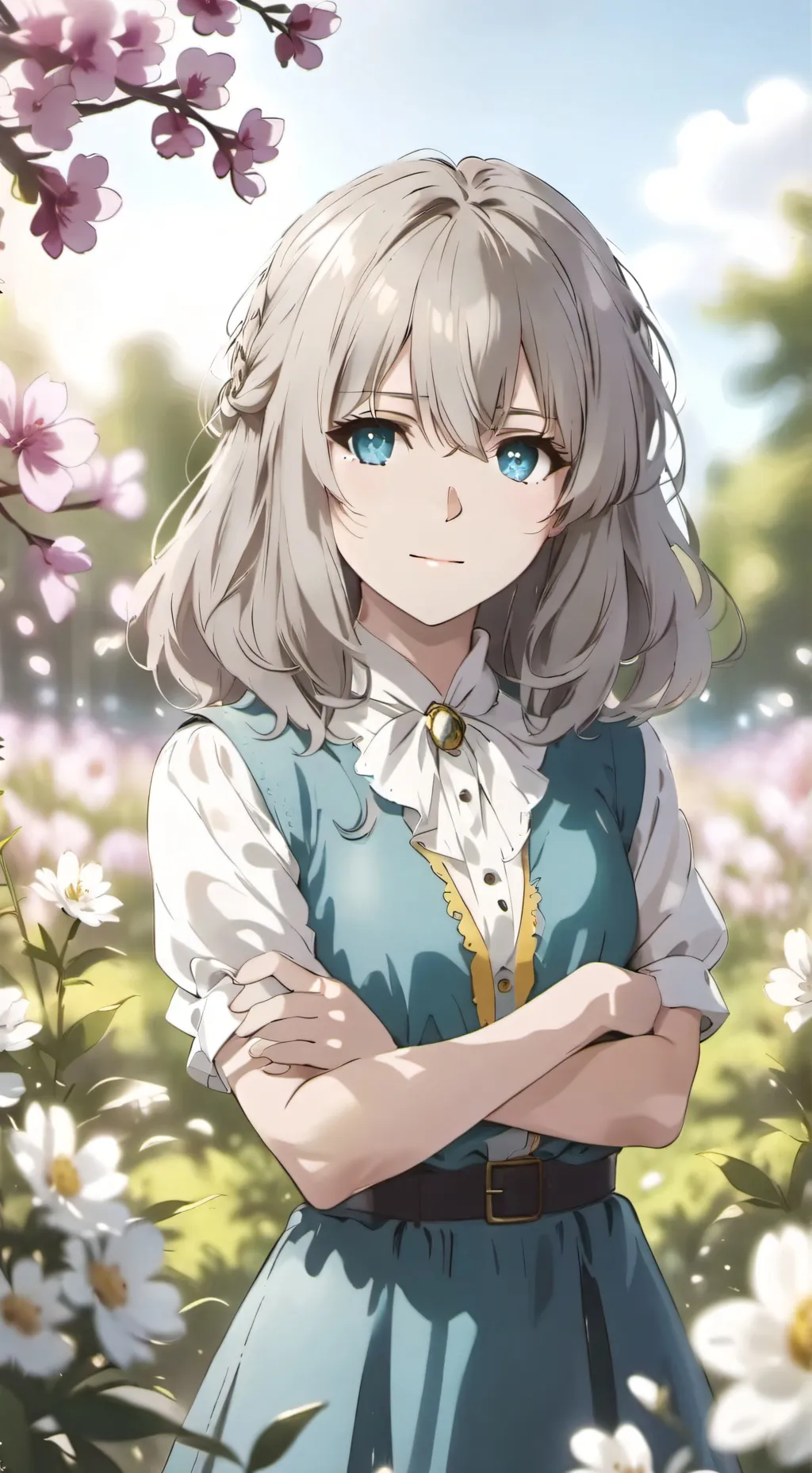 ai character: Luna background