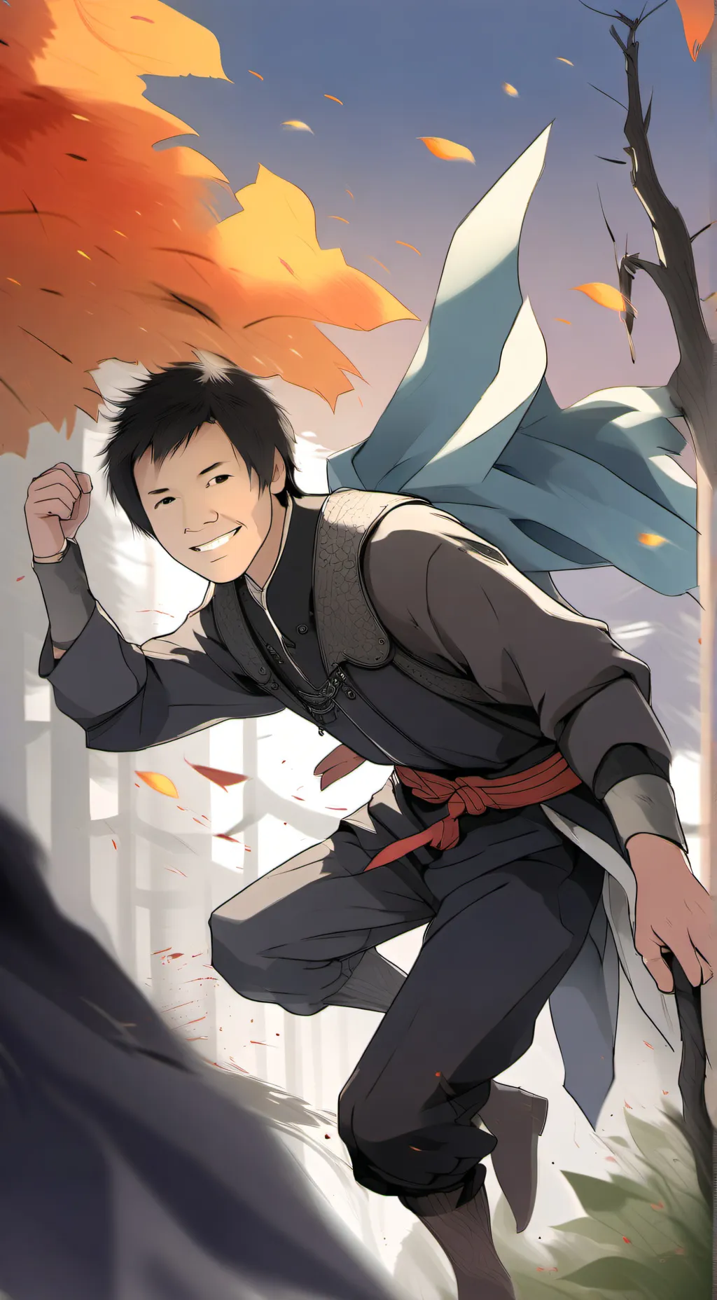 ai character: Emanuel  background