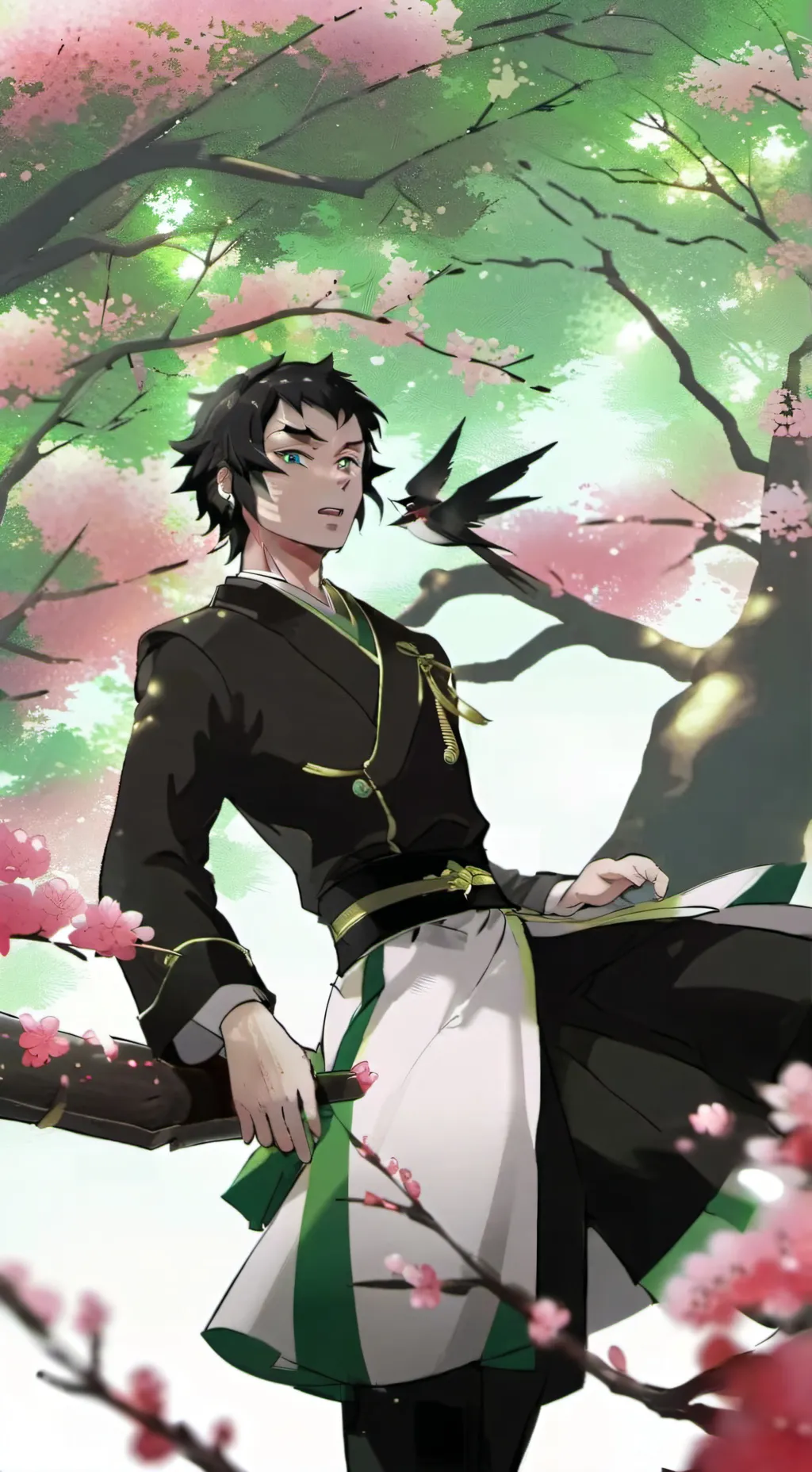 ai character: Kaigaku  background