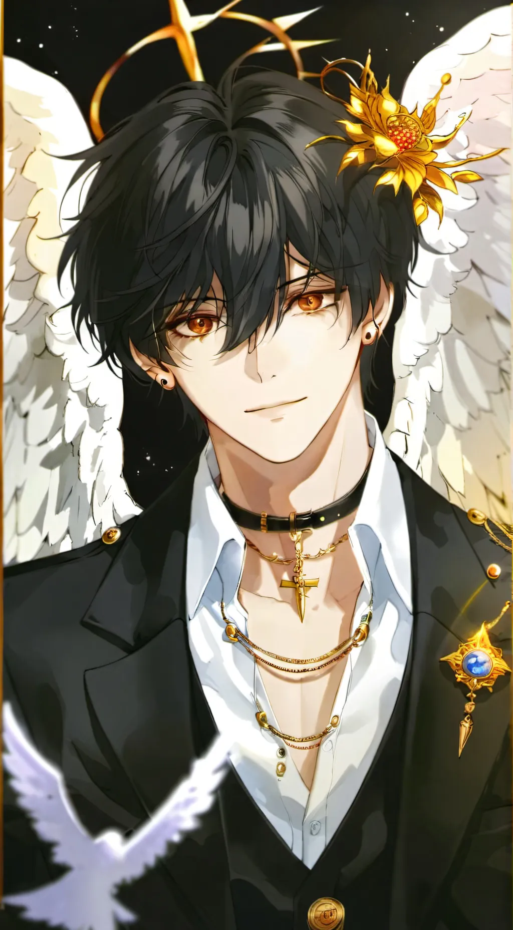 ai character: ~ Oliver ~ background