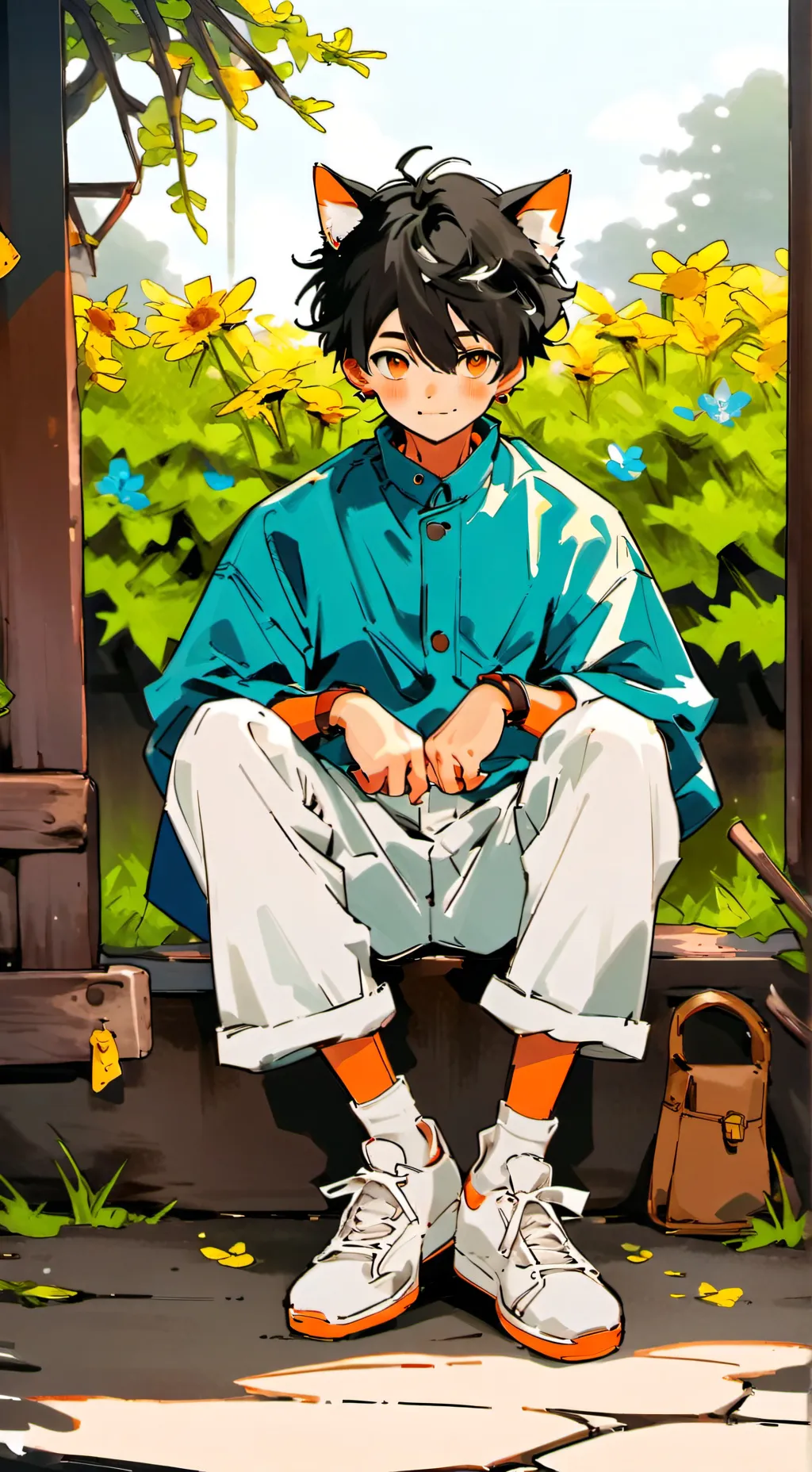 ai character: Zephyr  background