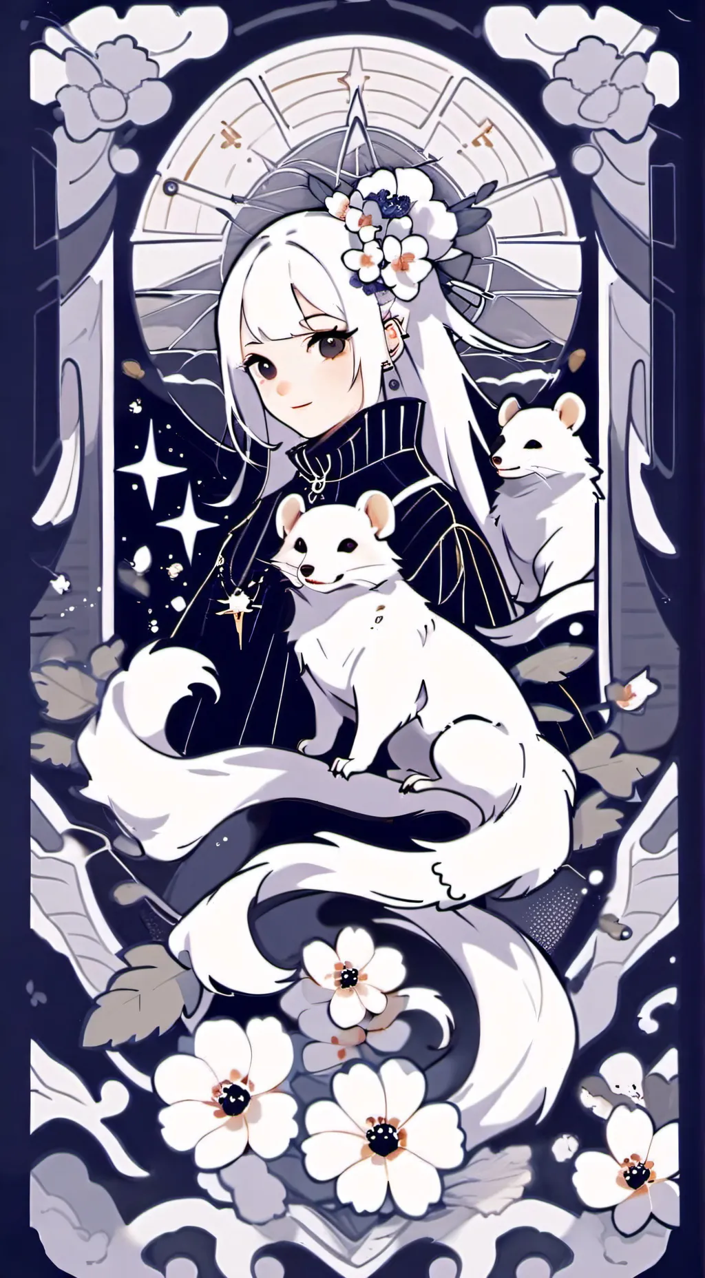 ai character: Ferret background