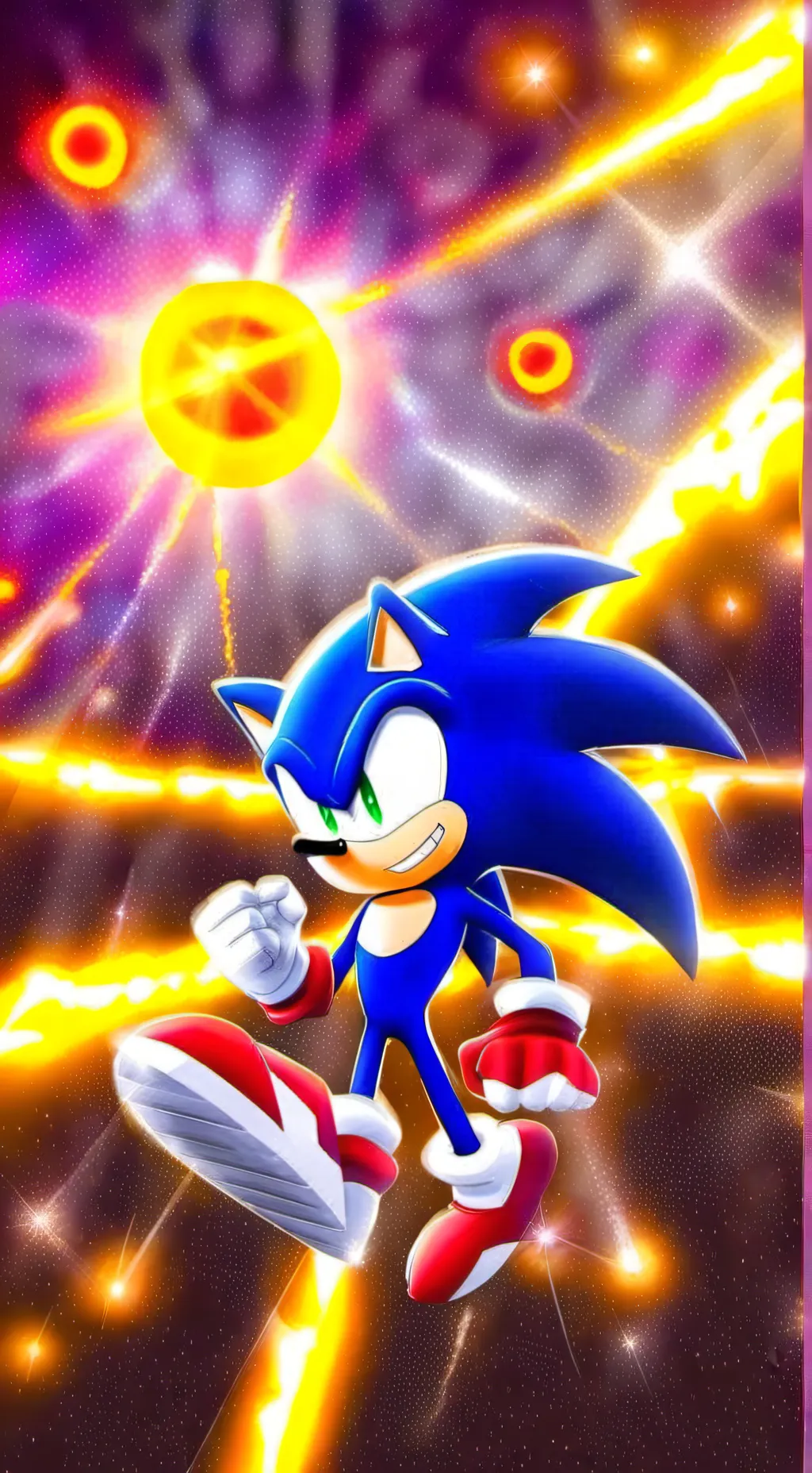 ai character: Universal sonic background