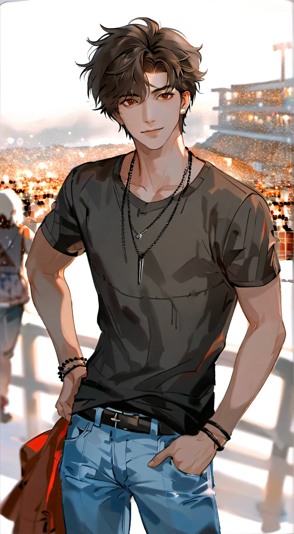 ai character: Johnny background