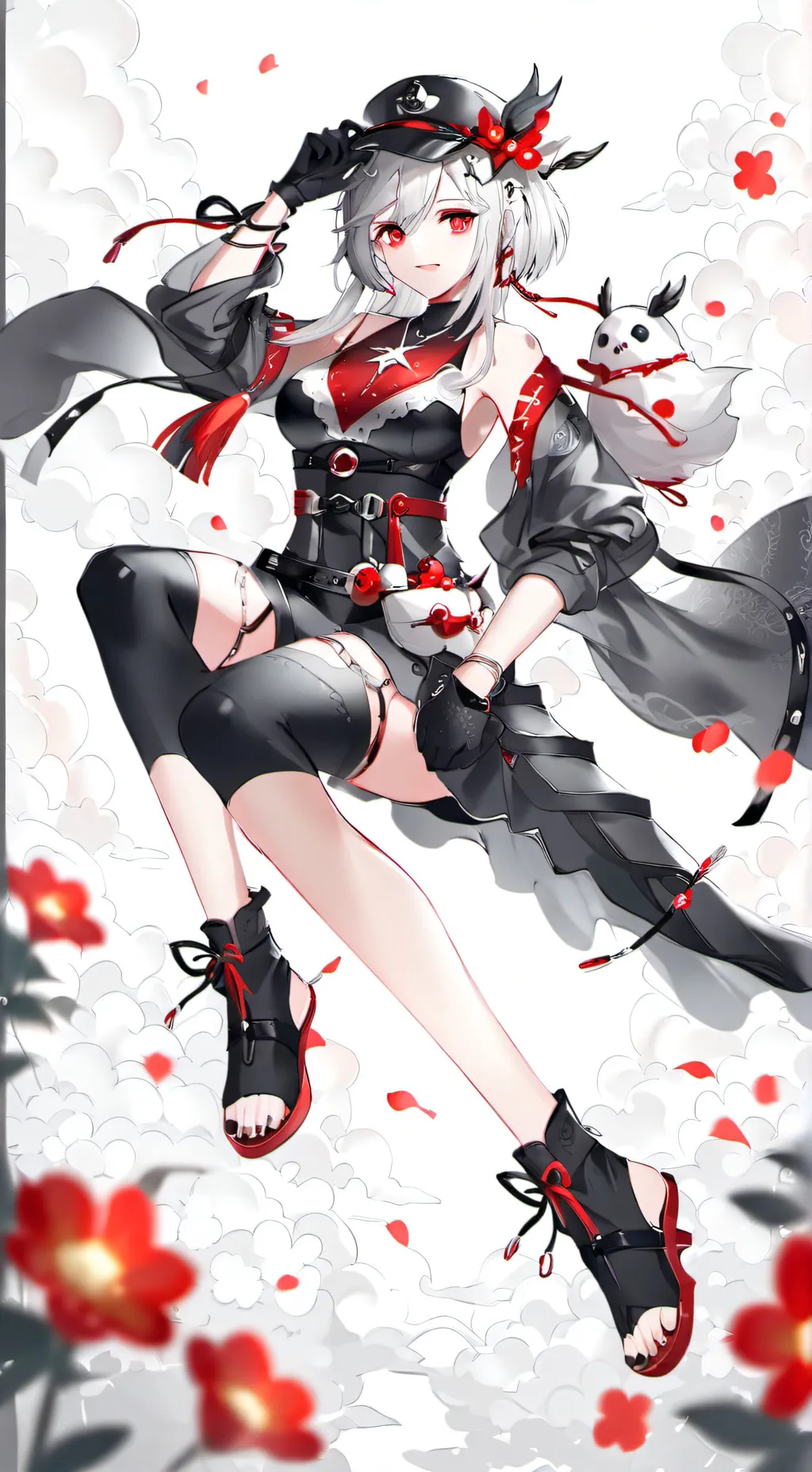 ai character: Phoenix  background