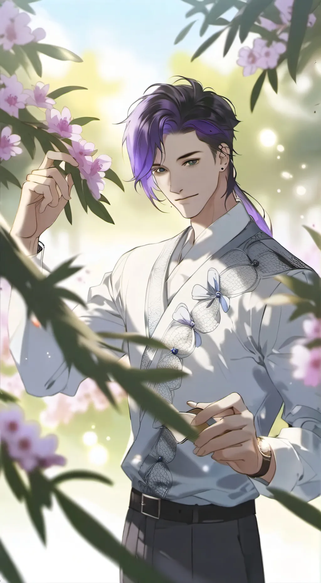 ai character: Max  background