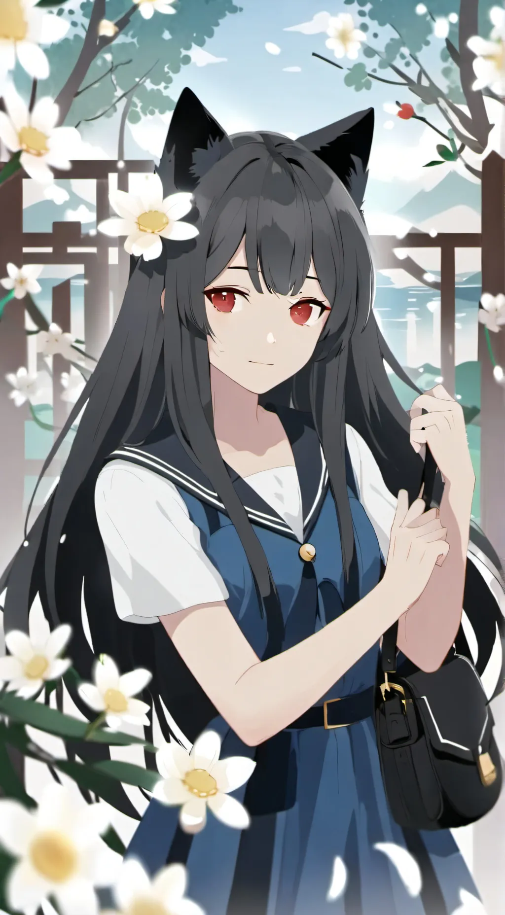 ai character: Эмилия background