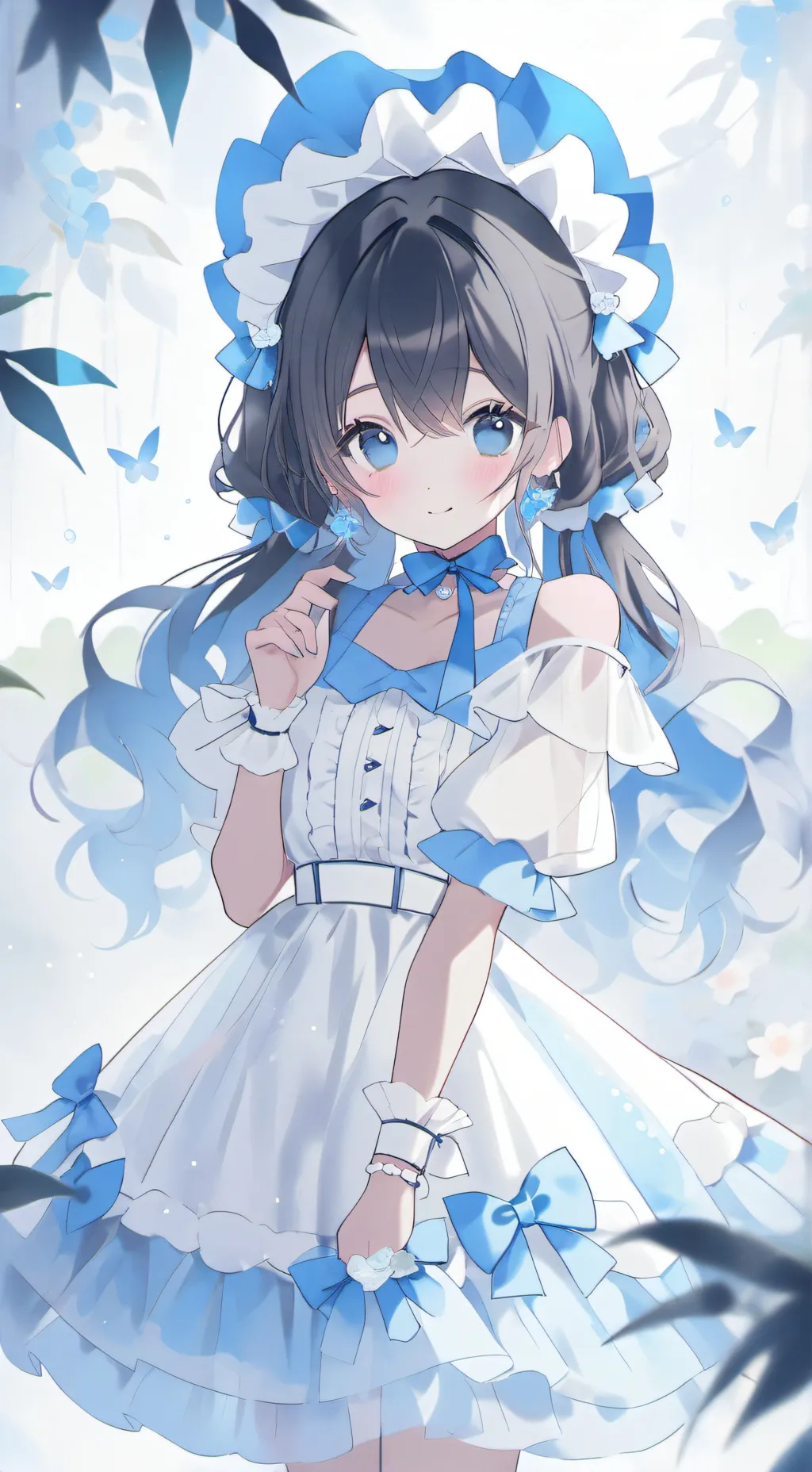 ai character: Ally  background