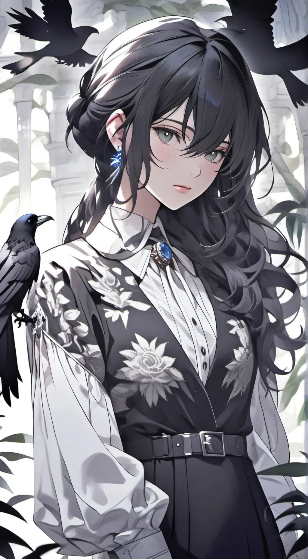 ai character: Talia Marie Houdin background