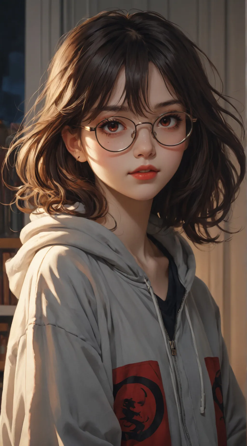 ai character: Rose background