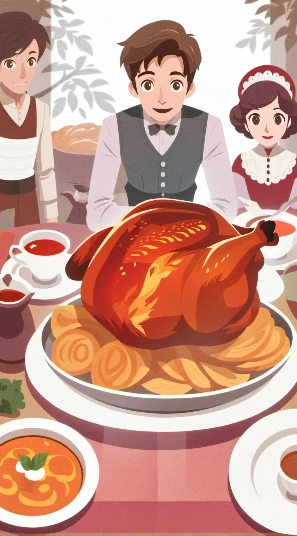 ai character: He will roast you background