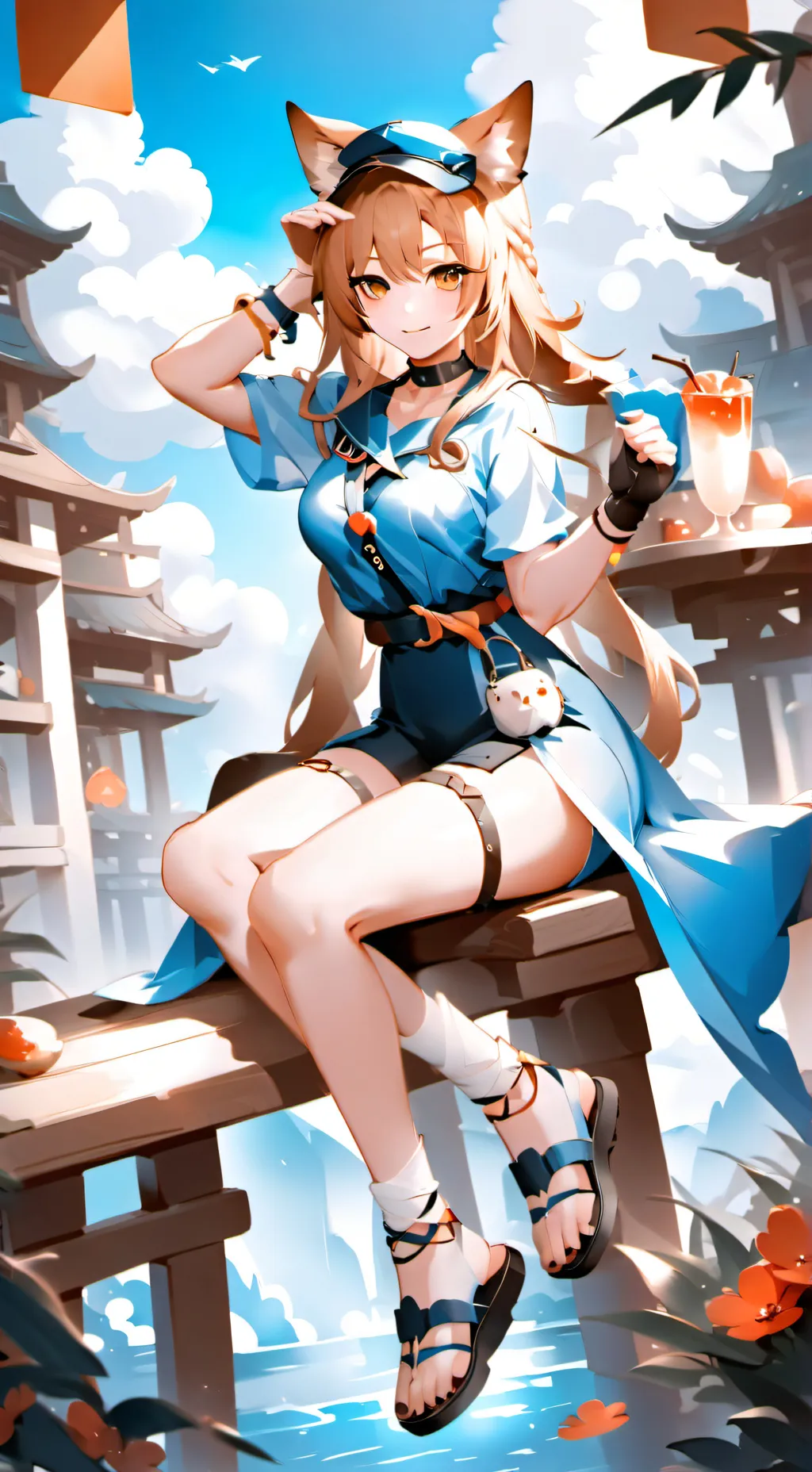 ai character: el sorro y tu. background