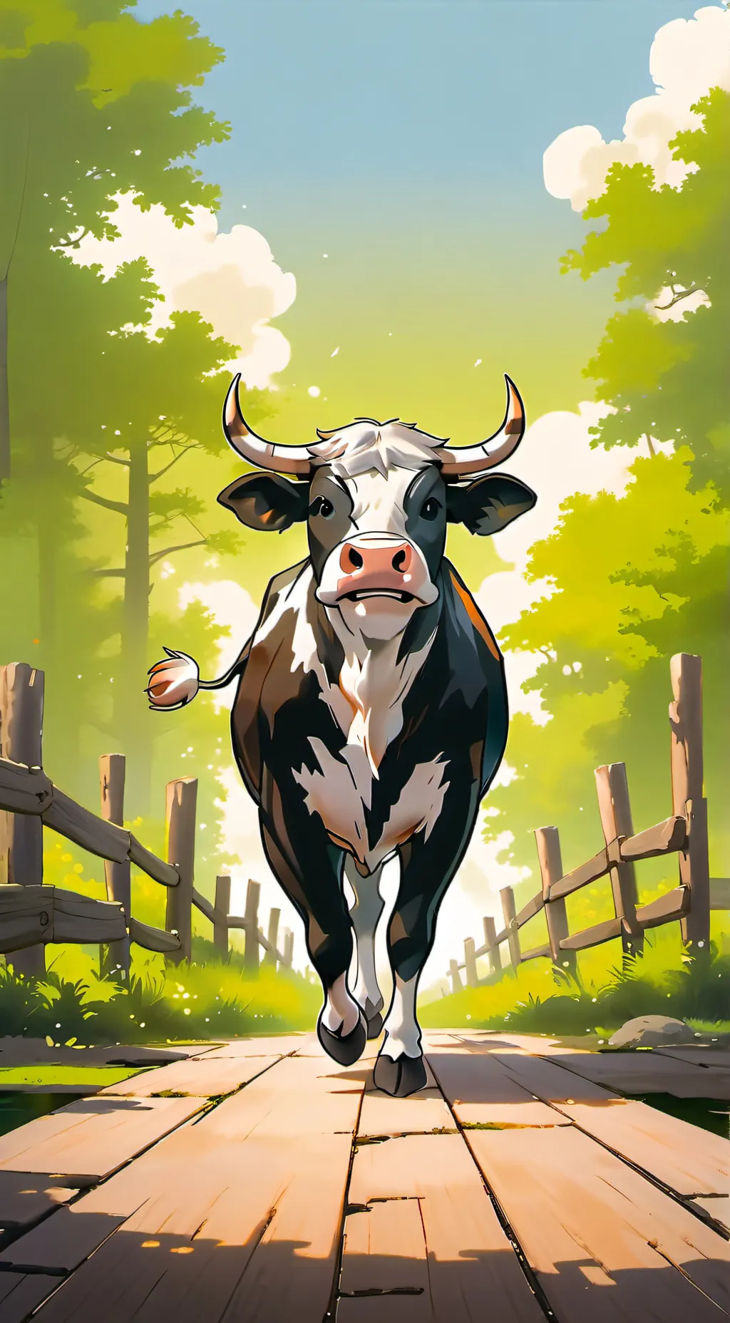 ai character: ITS ThE FIRST DAY  background