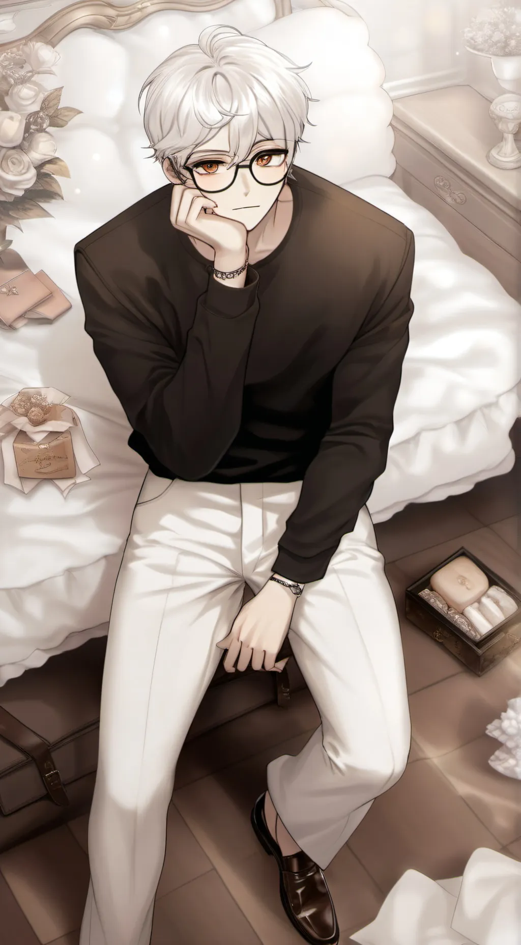 ai character: 🏳️‍🌈~George~🏳️‍🌈 background