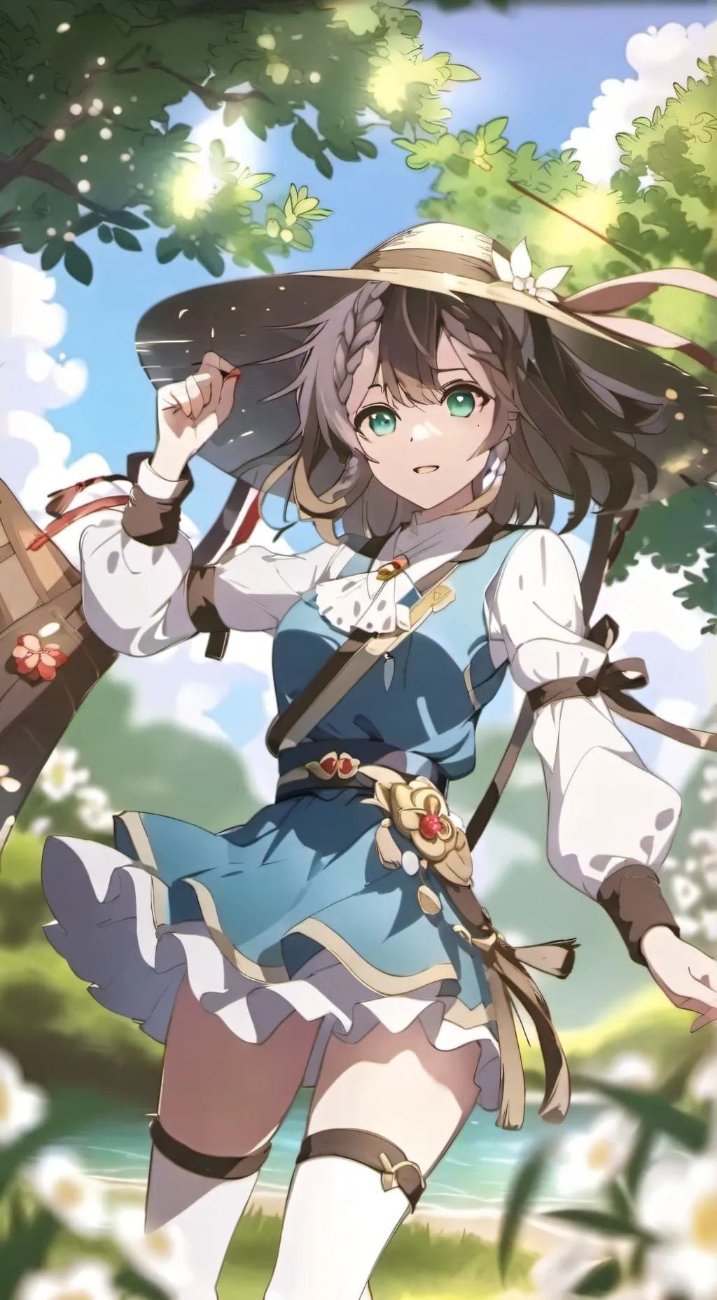 ai character: dw twisted background