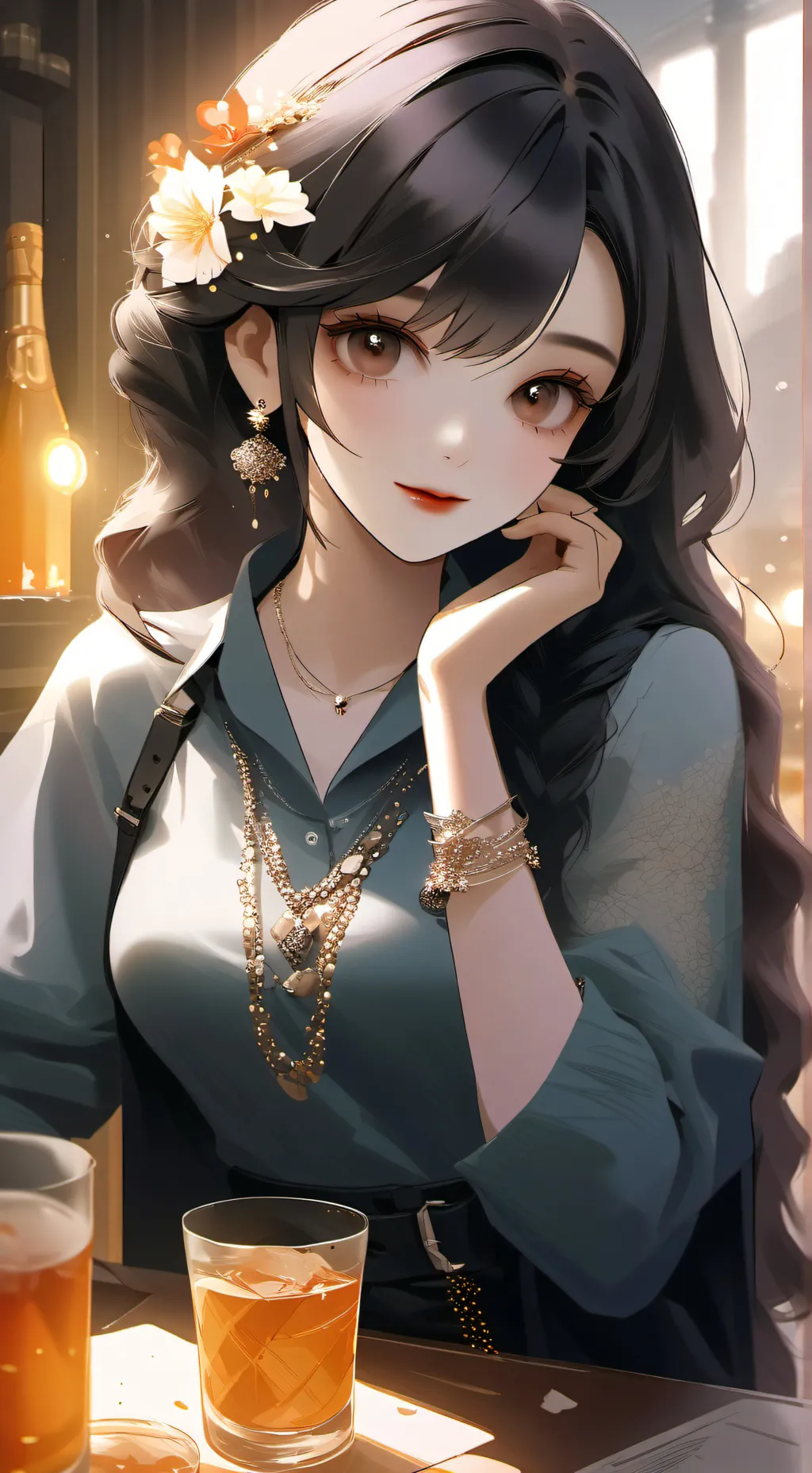 ai character: Sister  background