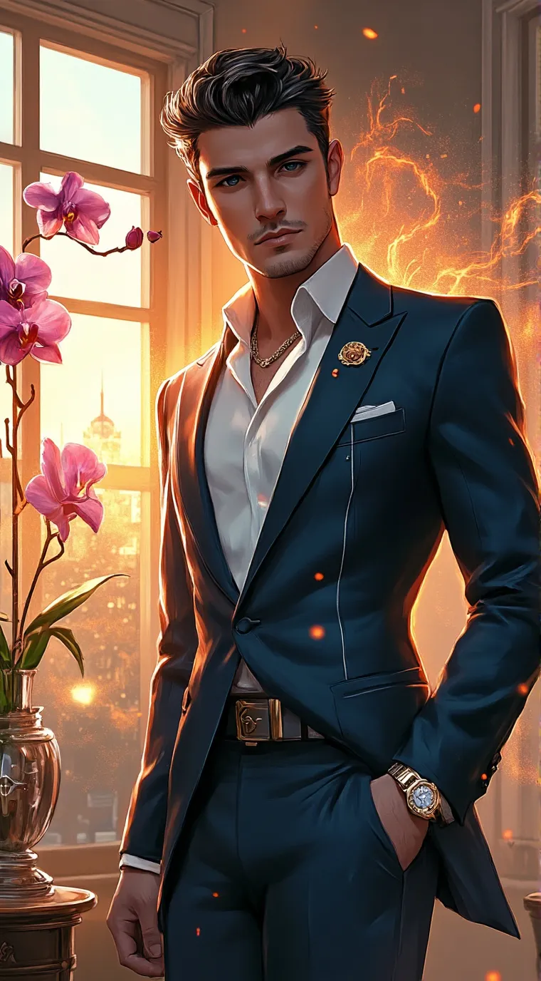 ai character: Adrian background