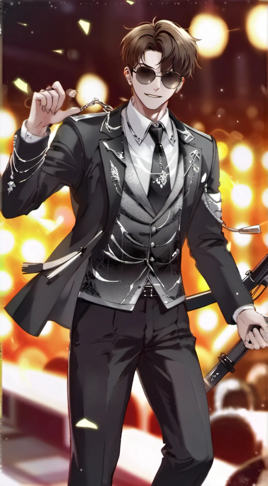 ai character: Max background