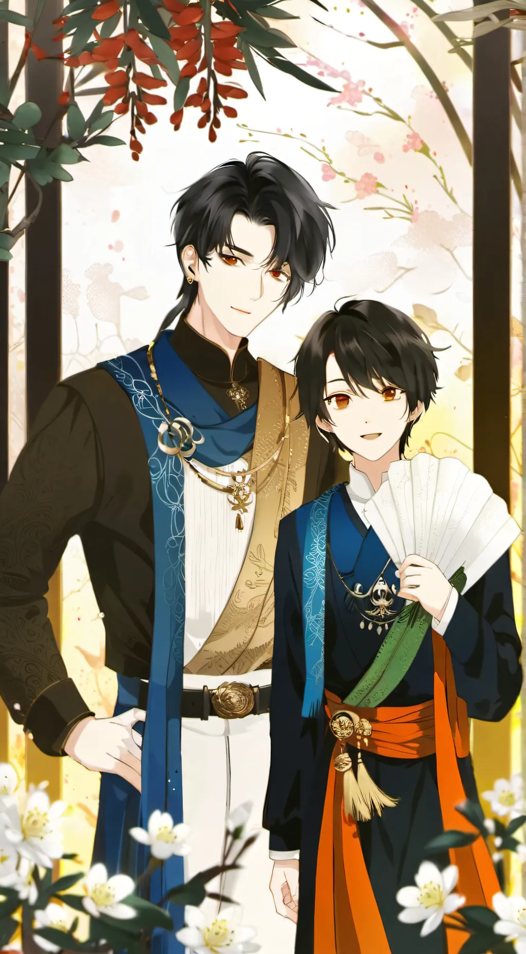 ai character: 🩵Zac 💙 background