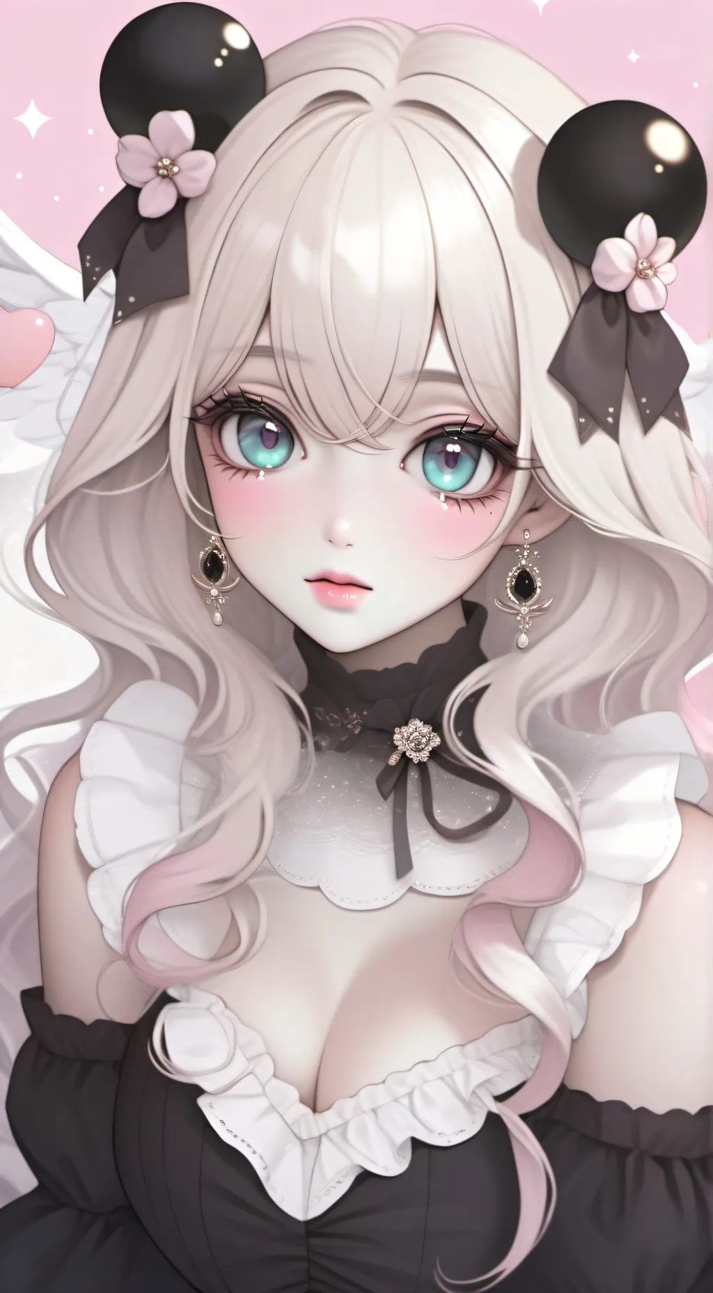 ai character: amiga o novia? background