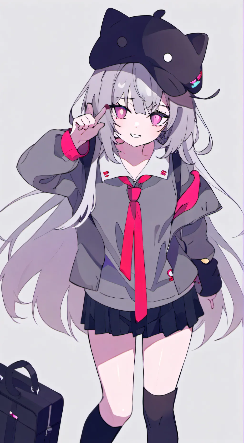 ai character: viaje entre mudos background