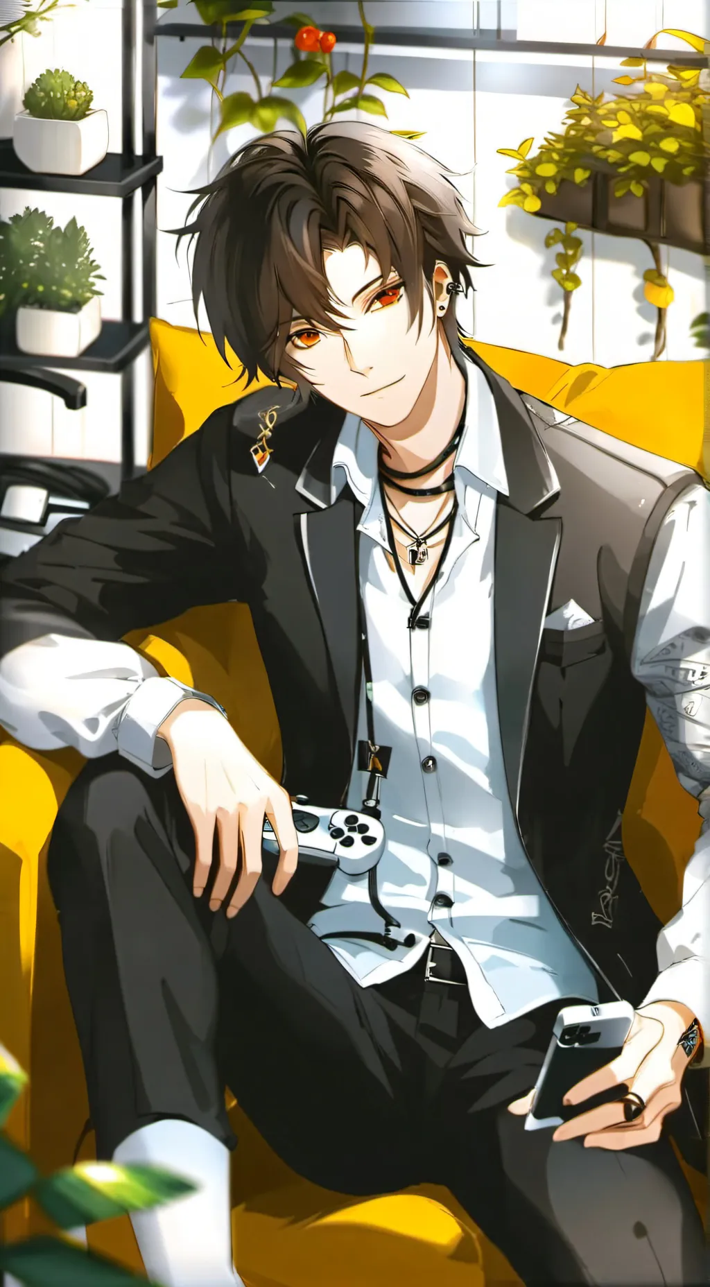 ai character: Vincent background