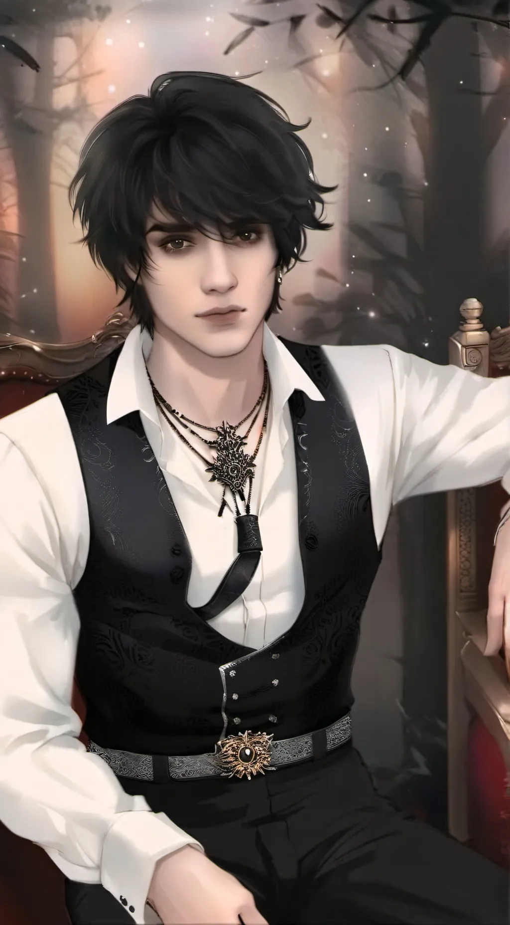 ai character: jonnie Gilbert  background