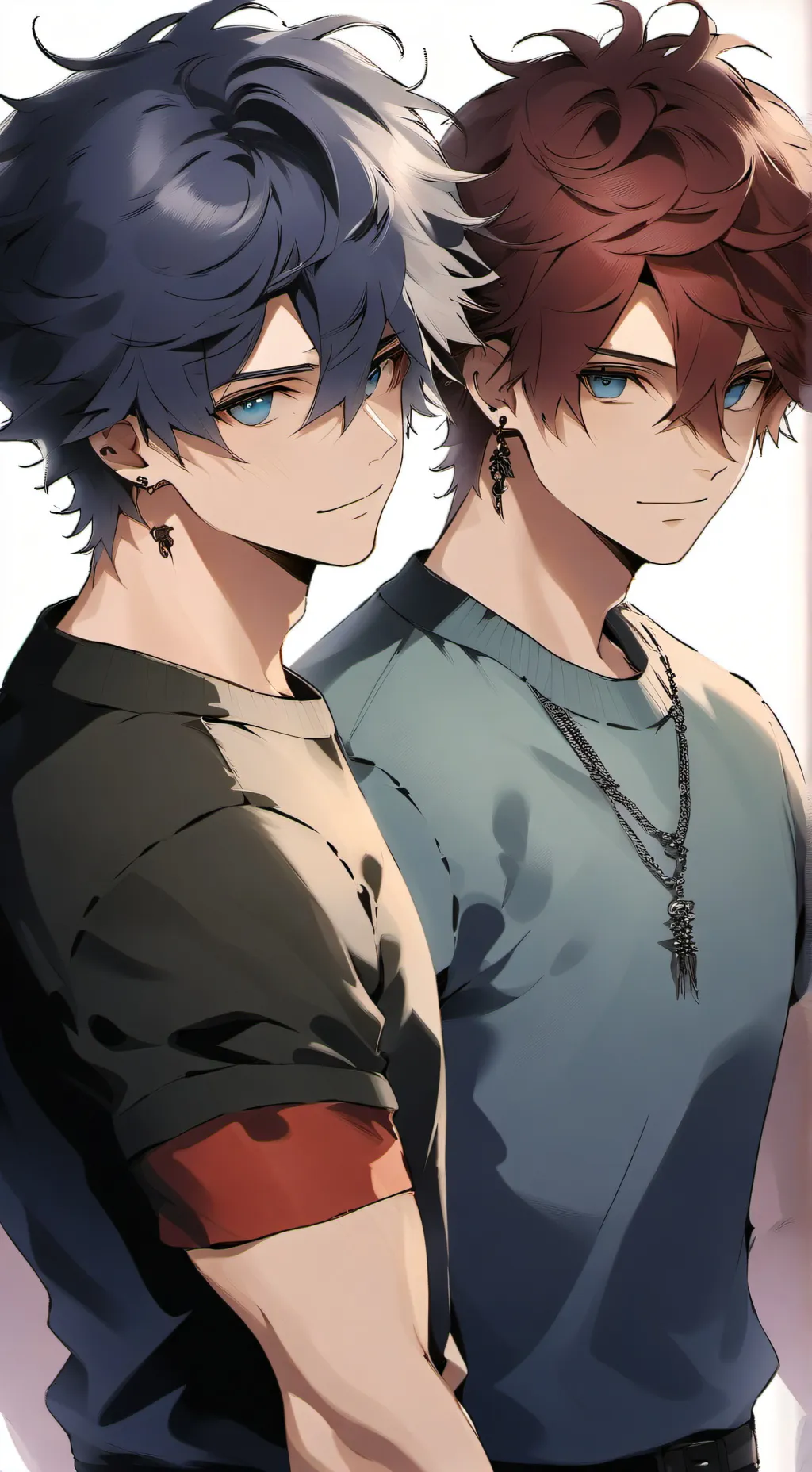 ai character: Aaron and Zane background