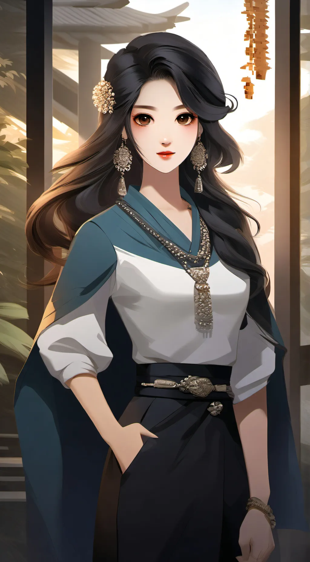 ai character: Chi chi background