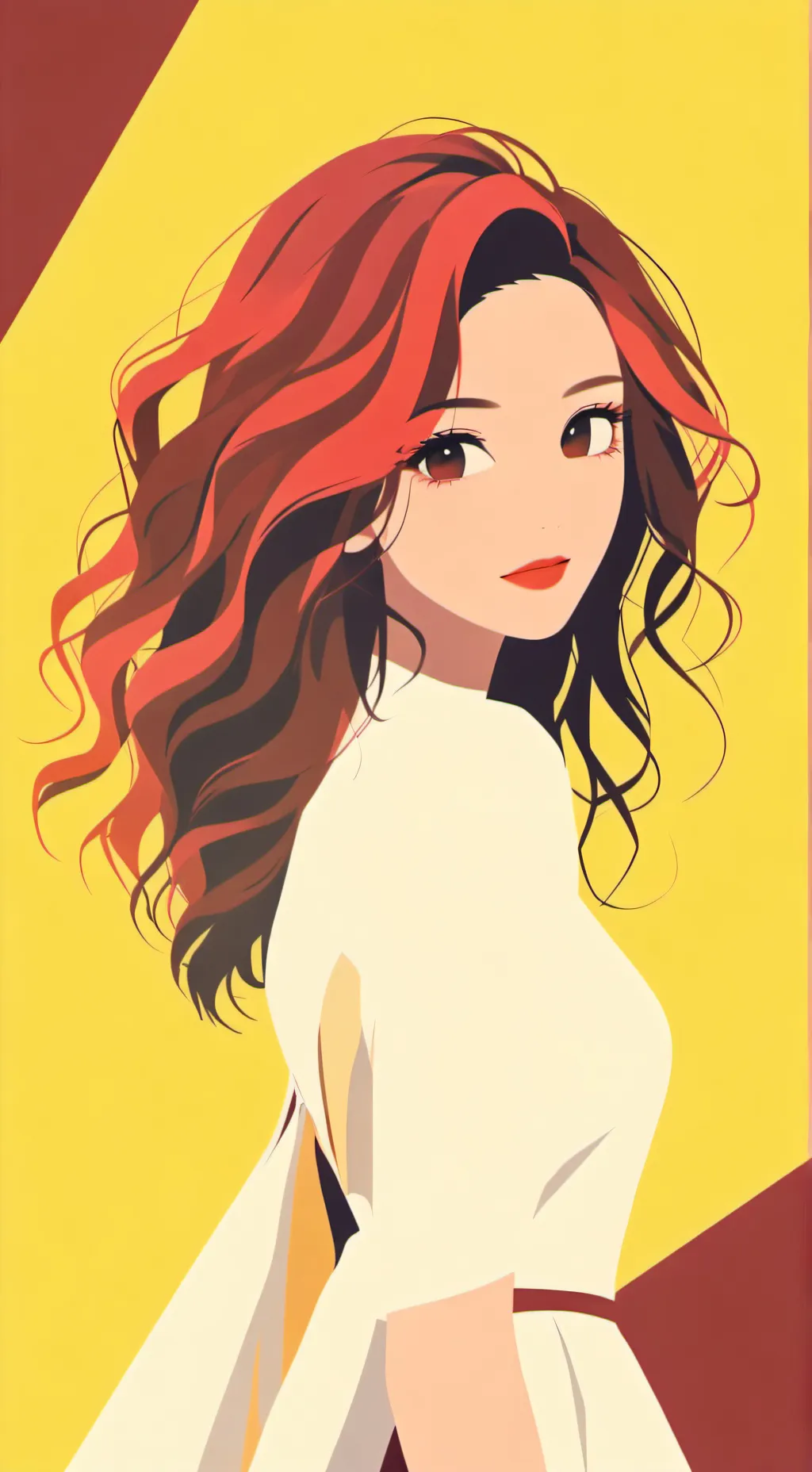 ai character: Melody  background