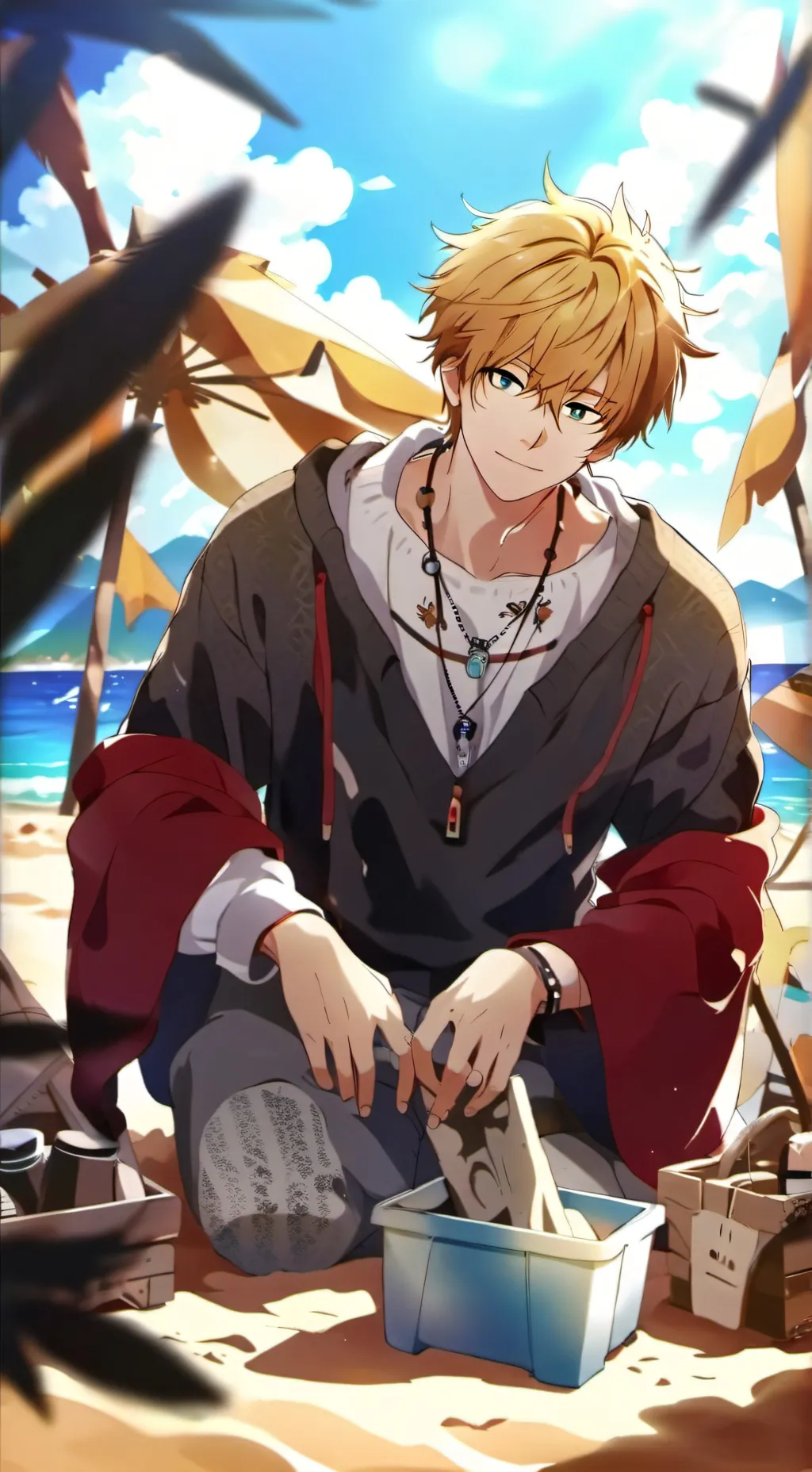 ai character: Isac background