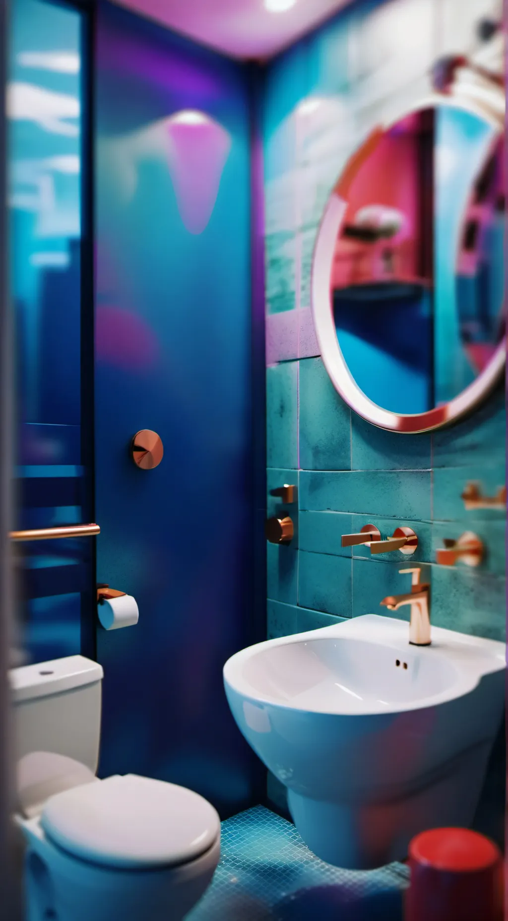 ai character: Toilet Situation background