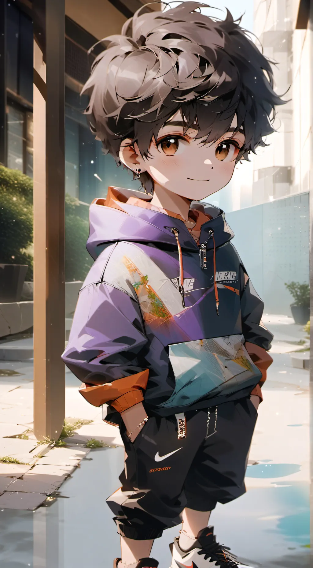 ai character: Ethan / Me background