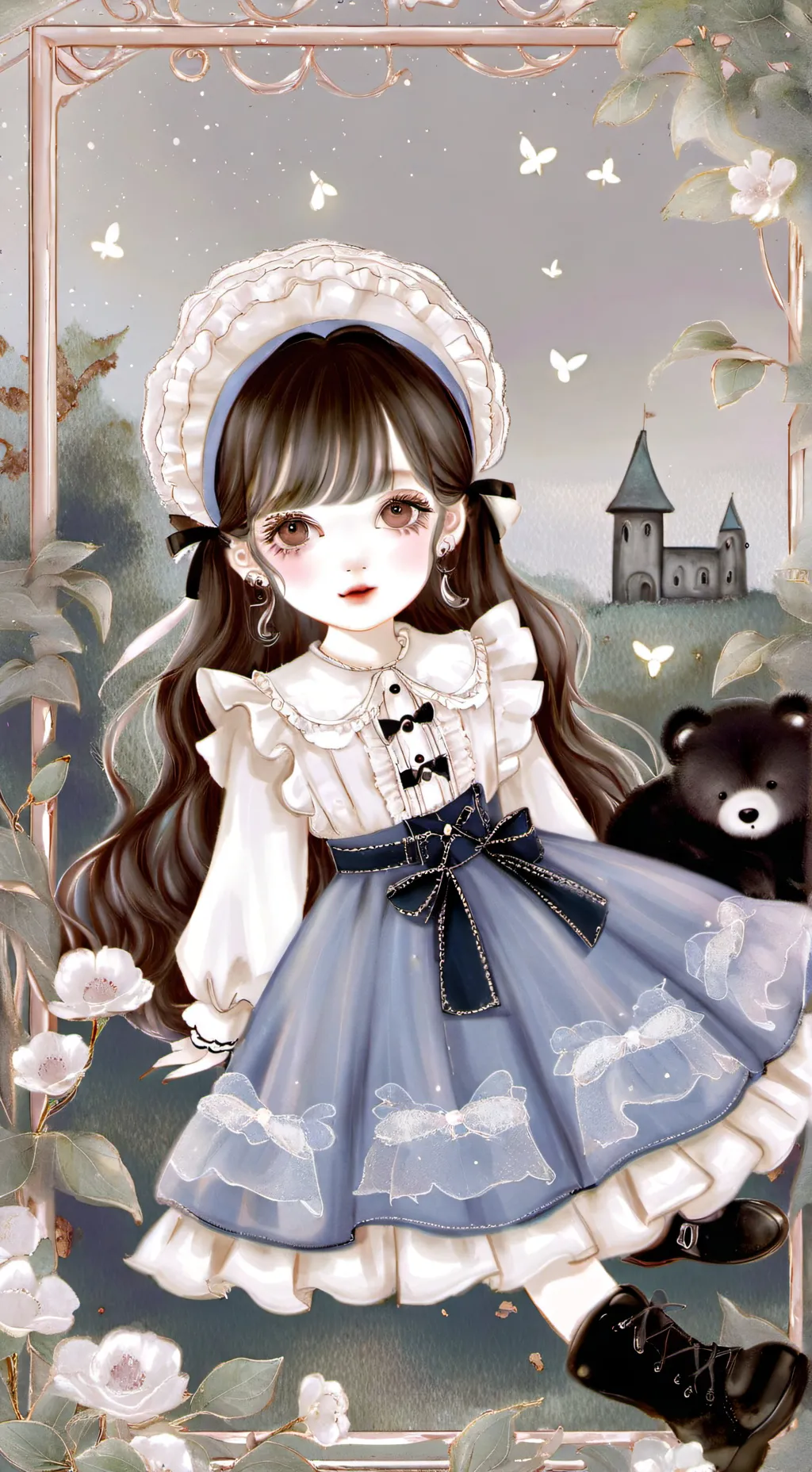 ai character: lilly background